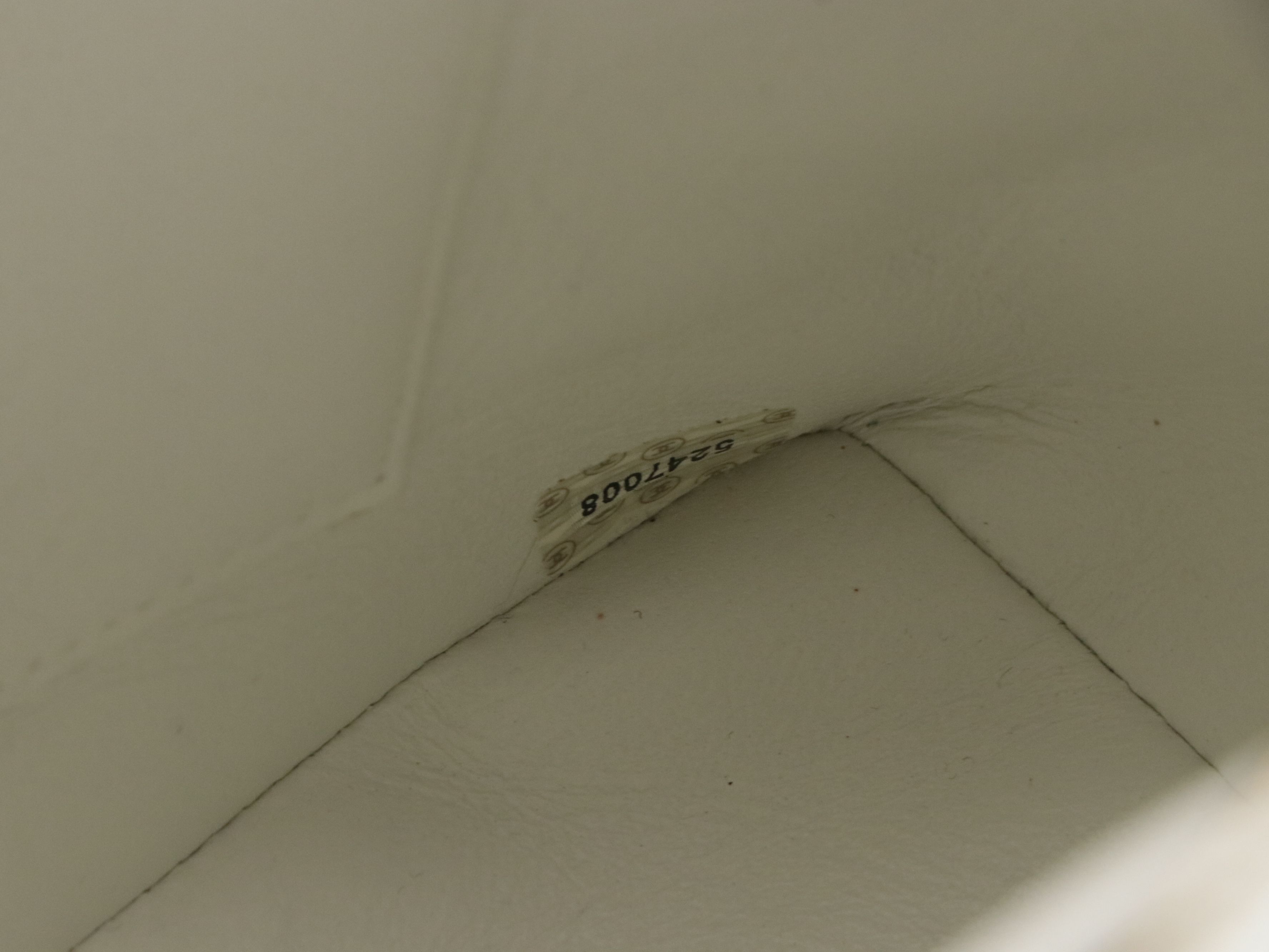 Chanel CC Medallion Tote Bag in White Caviar Leather with Box