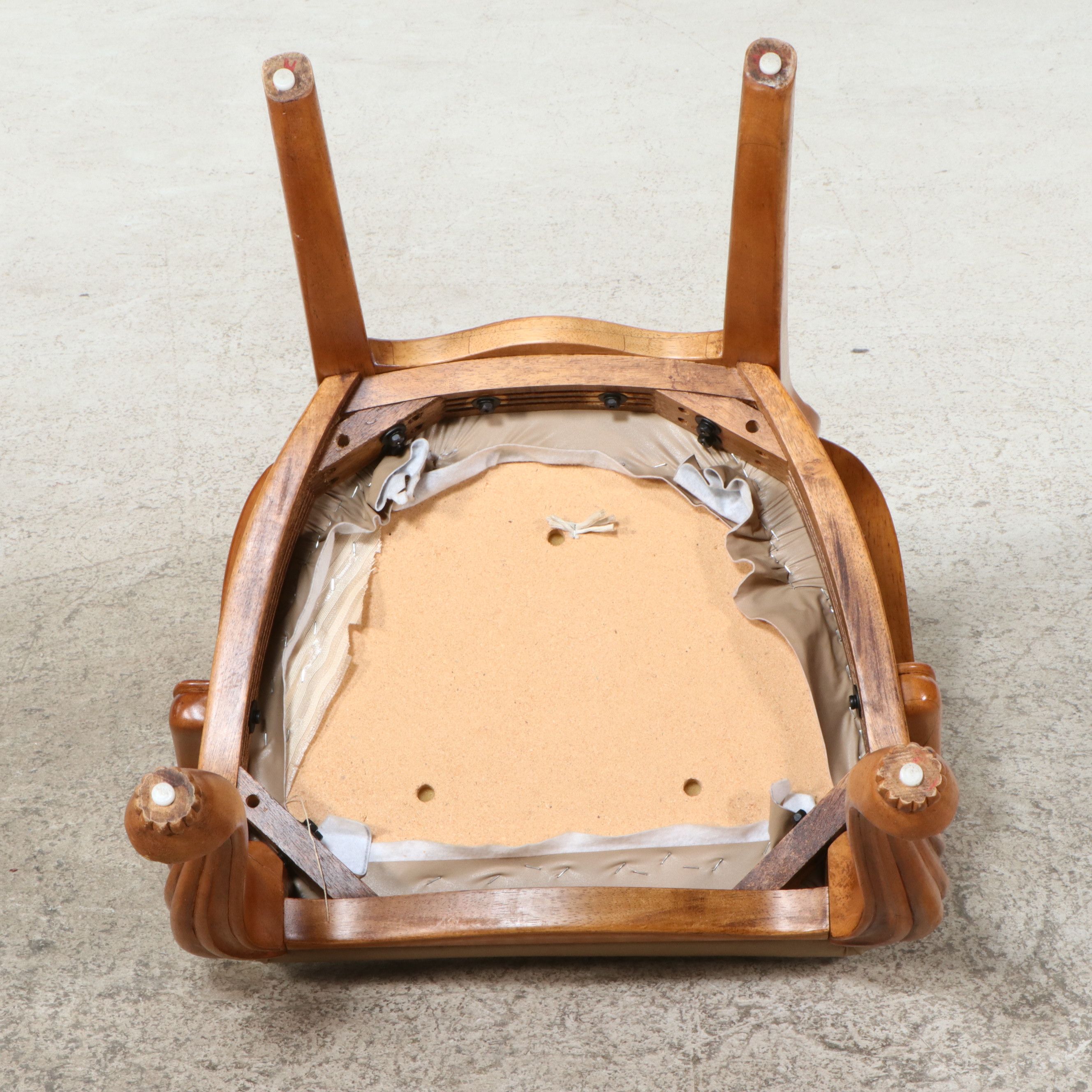 Neoclassical Style Inlaid Pedestal Dining Suite, Late 20th Century