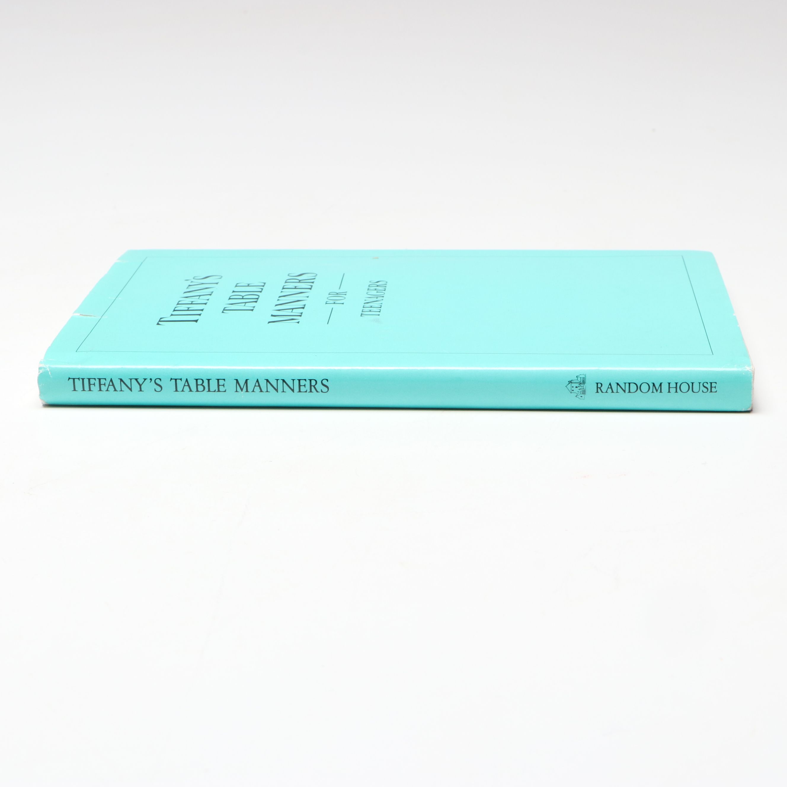 Illustrated "Tiffany's Table Manners for Teenagers" by Walter Hoving, 1989