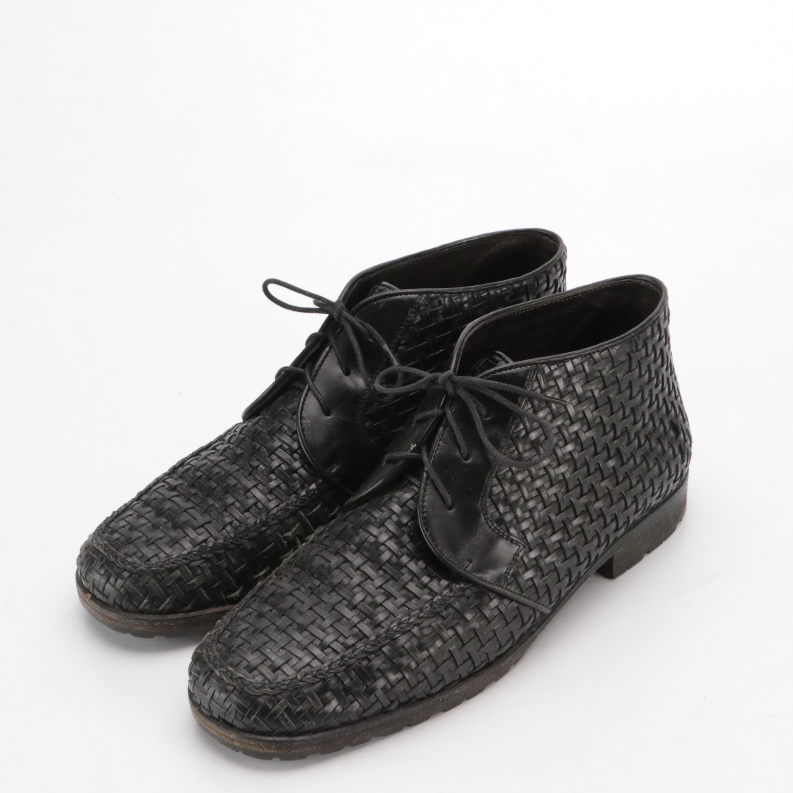 Cole Haan Leather Woven Chukkas and Lauren Ralph Lauren Imogen Oxford Shoe