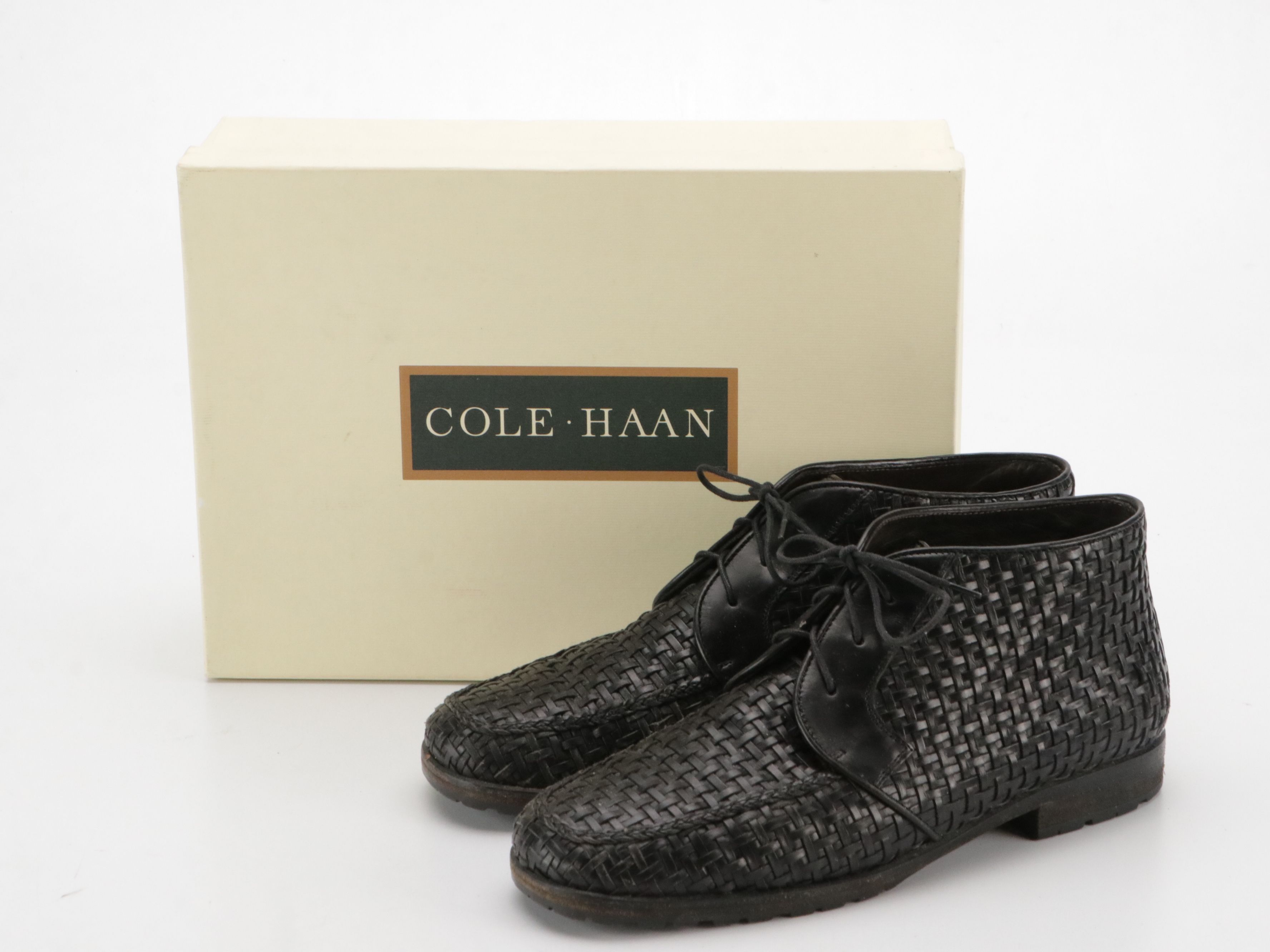 Cole Haan Leather Woven Chukkas and Lauren Ralph Lauren Imogen Oxford Shoe