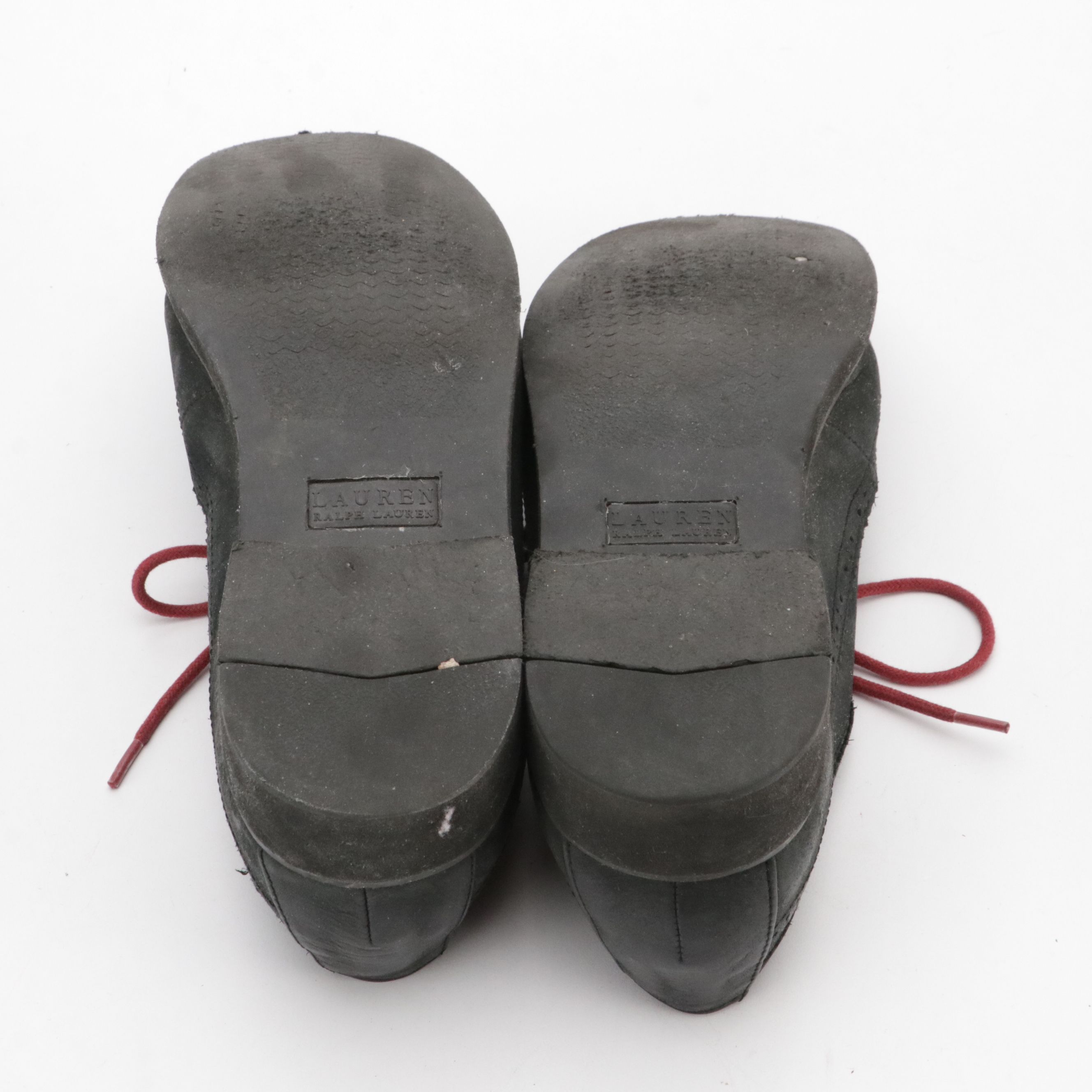 Cole Haan Leather Woven Chukkas and Lauren Ralph Lauren Imogen Oxford Shoe