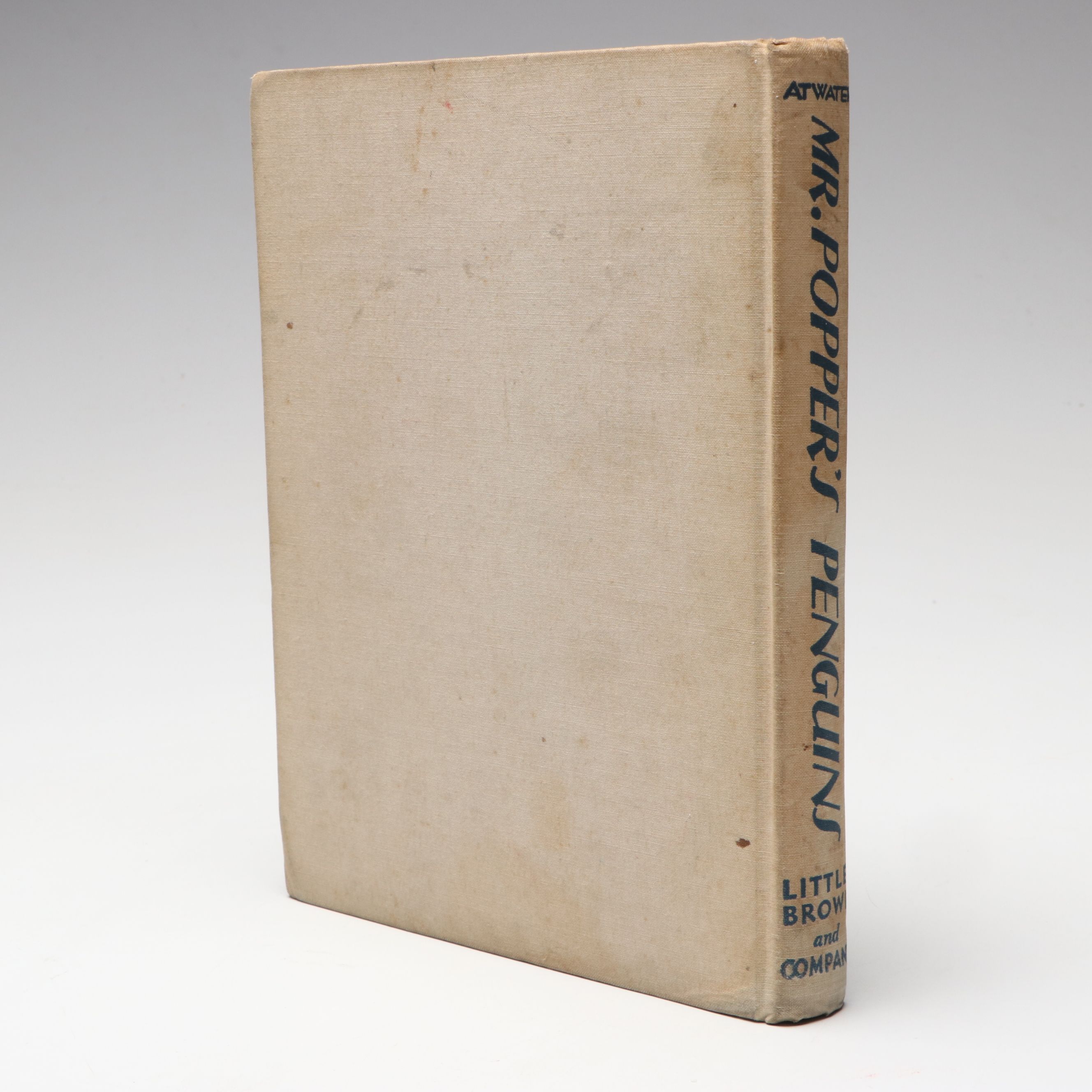 First Printing "Mr. Popper's Penguins" by Richard and Florence Atwater, 1938