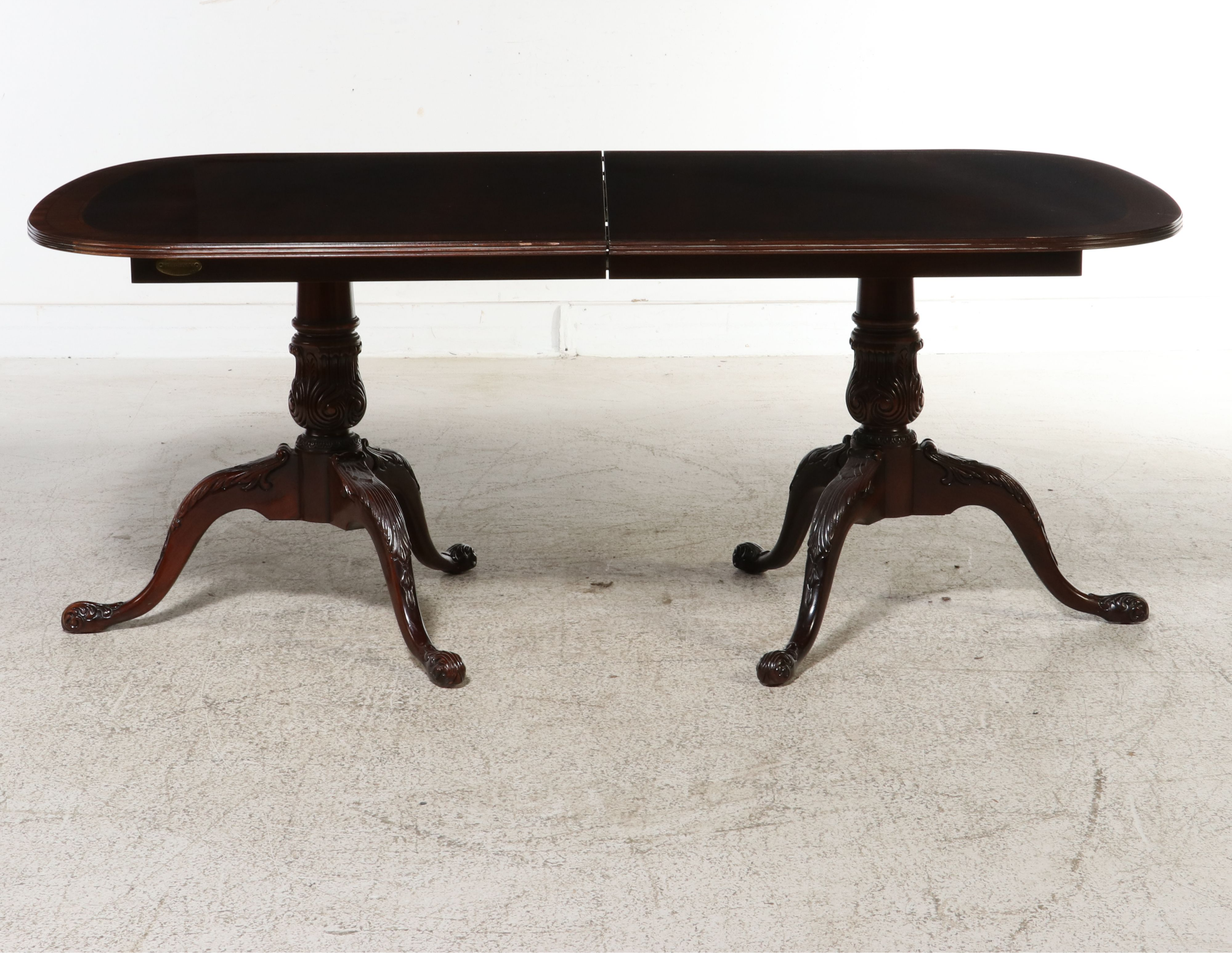 Drexel Heritage "Heirloom" Chippendale Style Dining Suite, Late 20th Century