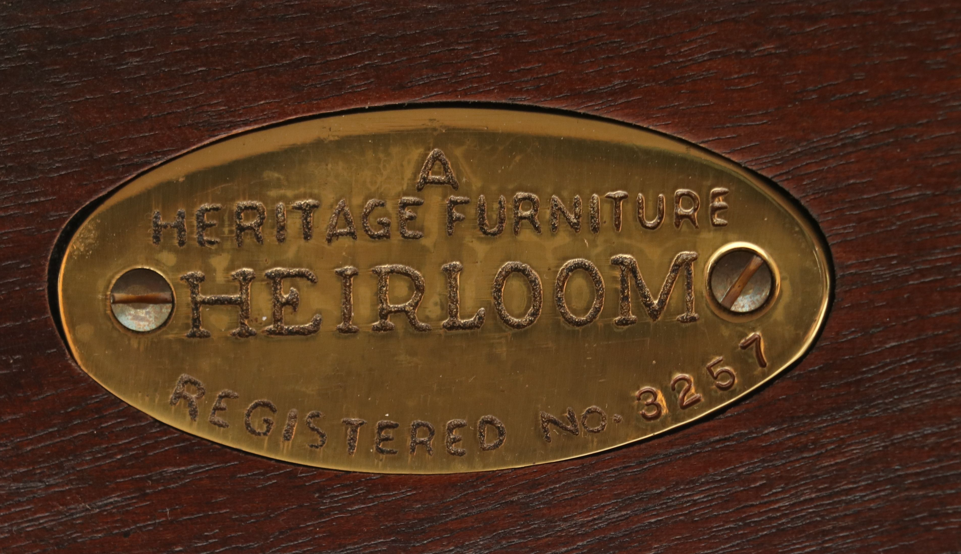 Drexel Heritage "Heirloom" Chippendale Style Dining Suite, Late 20th Century