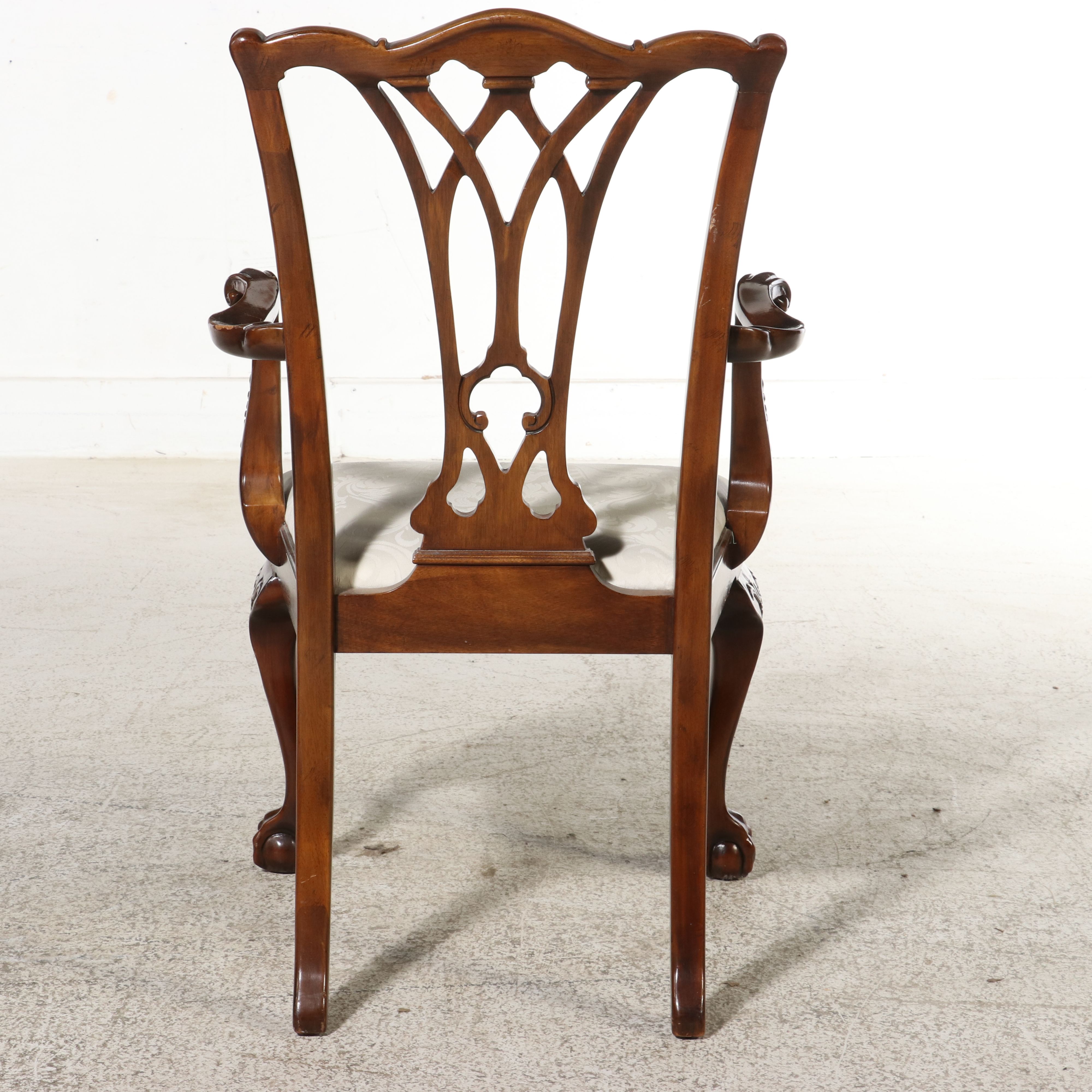 Drexel Heritage "Heirloom" Chippendale Style Dining Suite, Late 20th Century