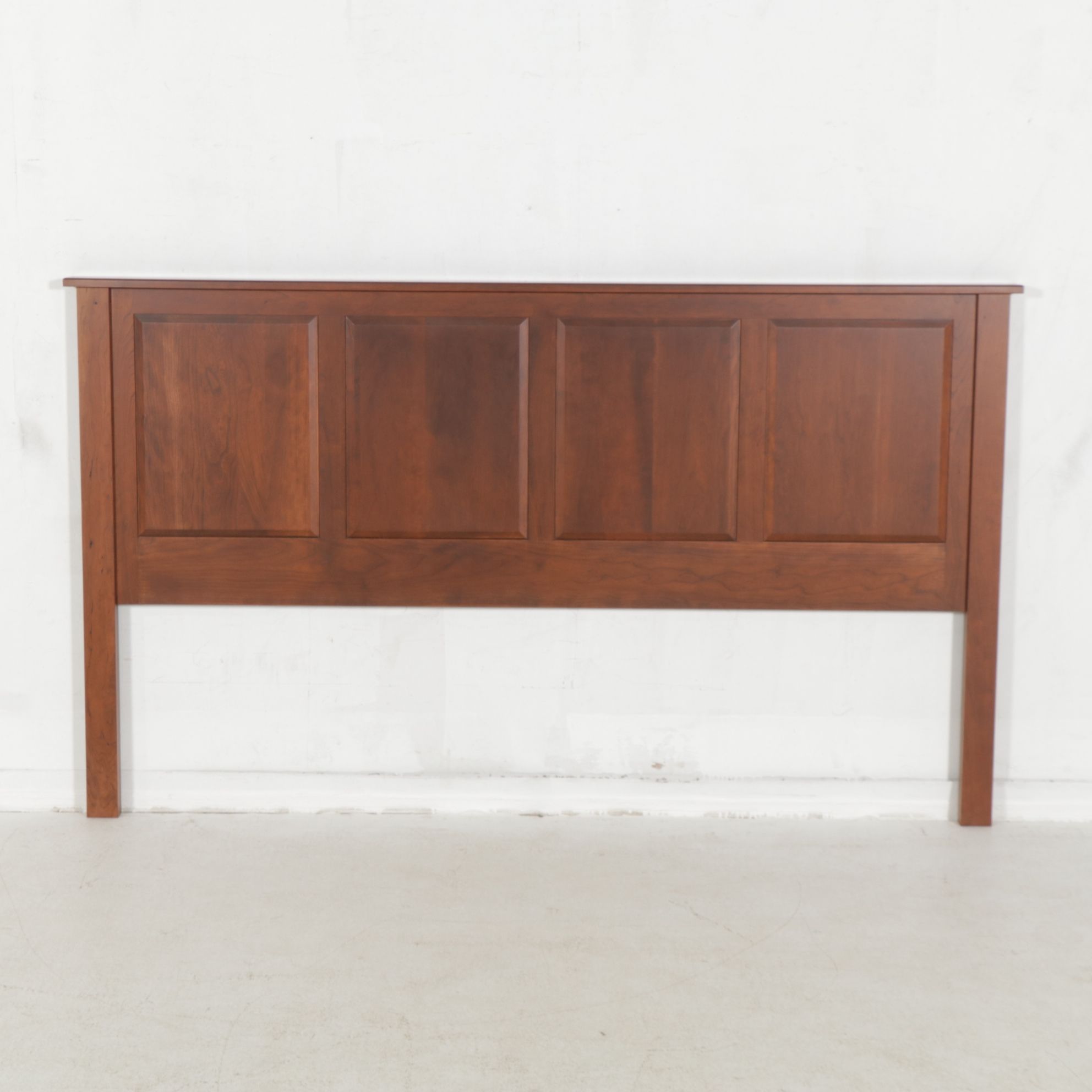 Craftsman Style Cherry King-Size Bed Frame