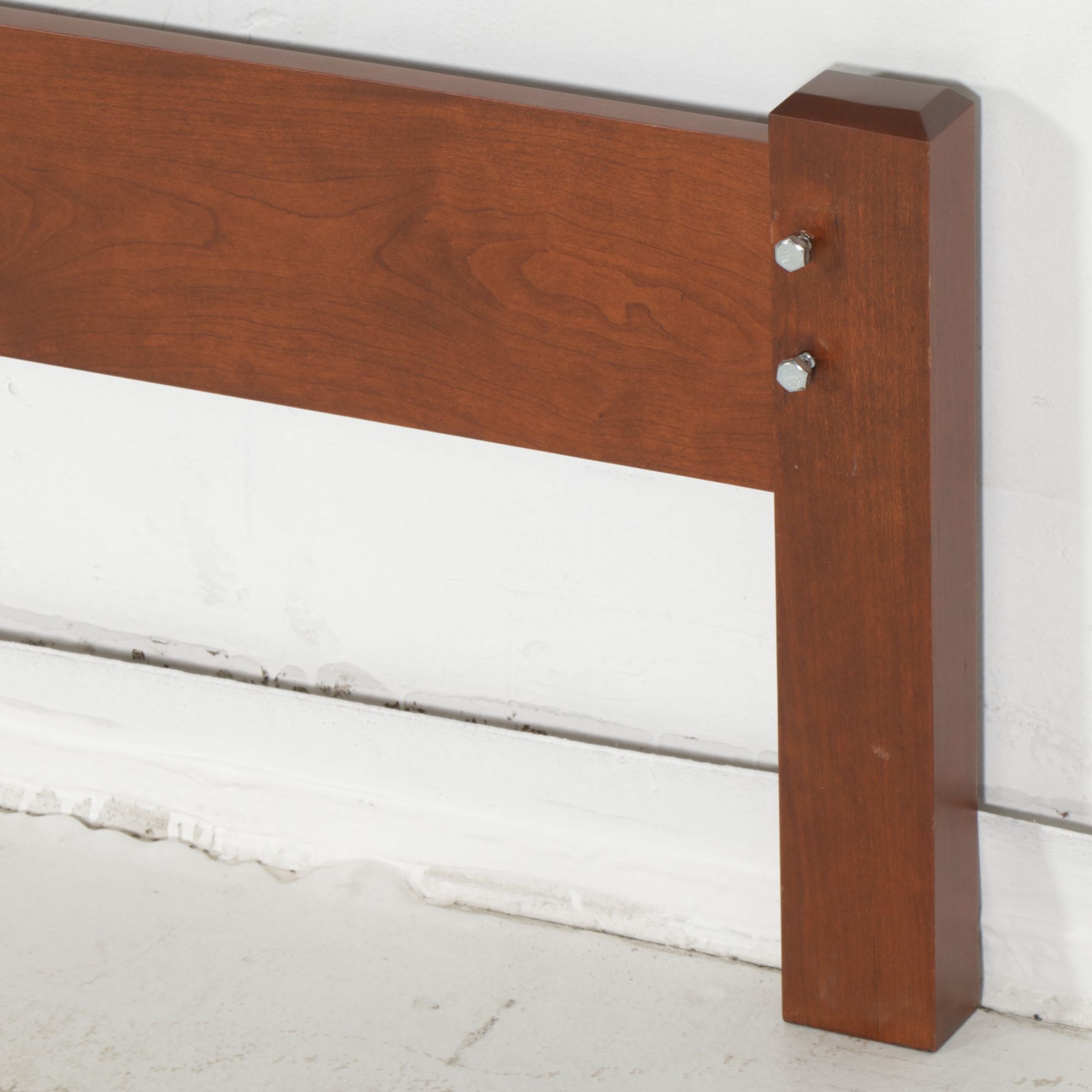 Craftsman Style Cherry King-Size Bed Frame