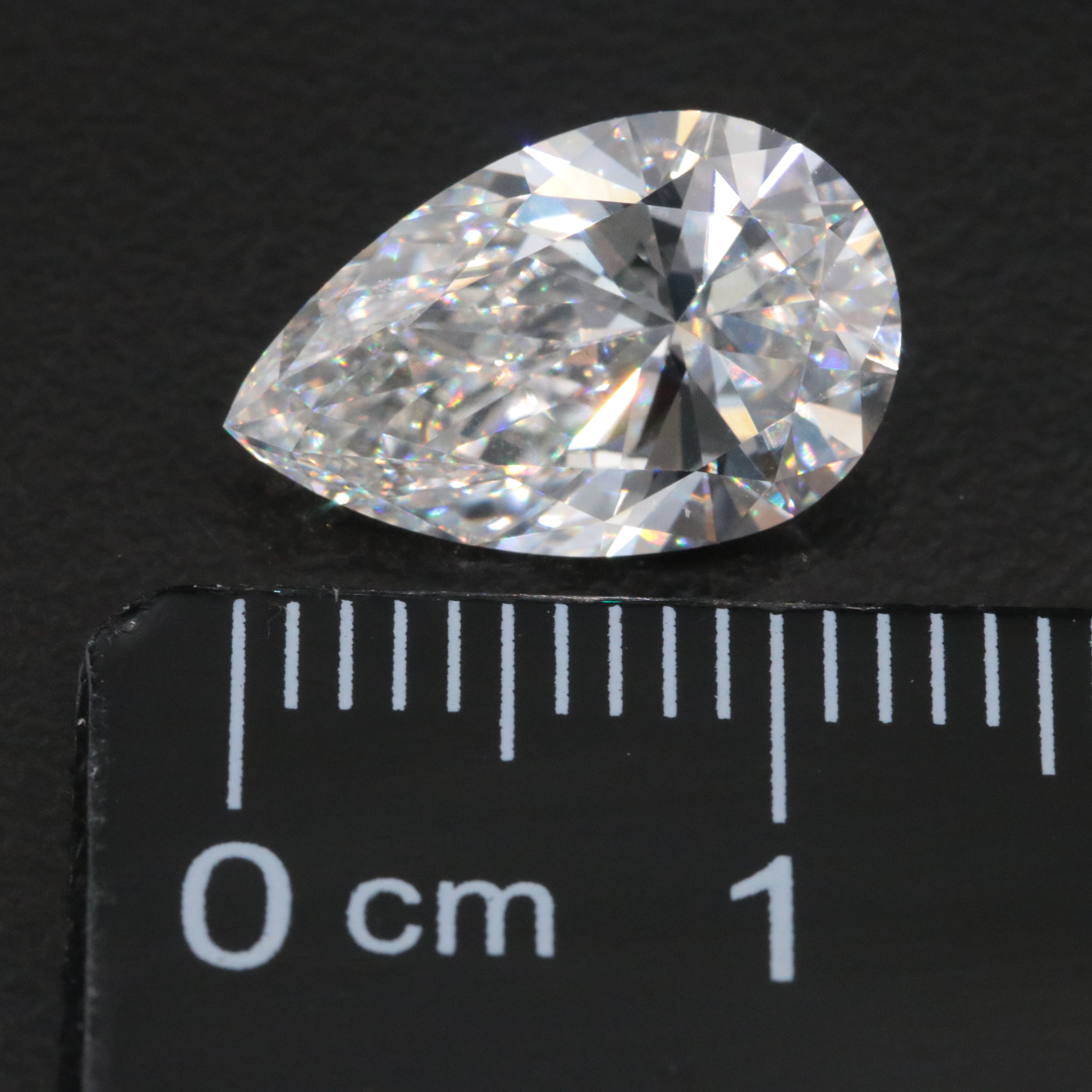 Loose 3.03 CT Lab Grown Diamond with IGI Report