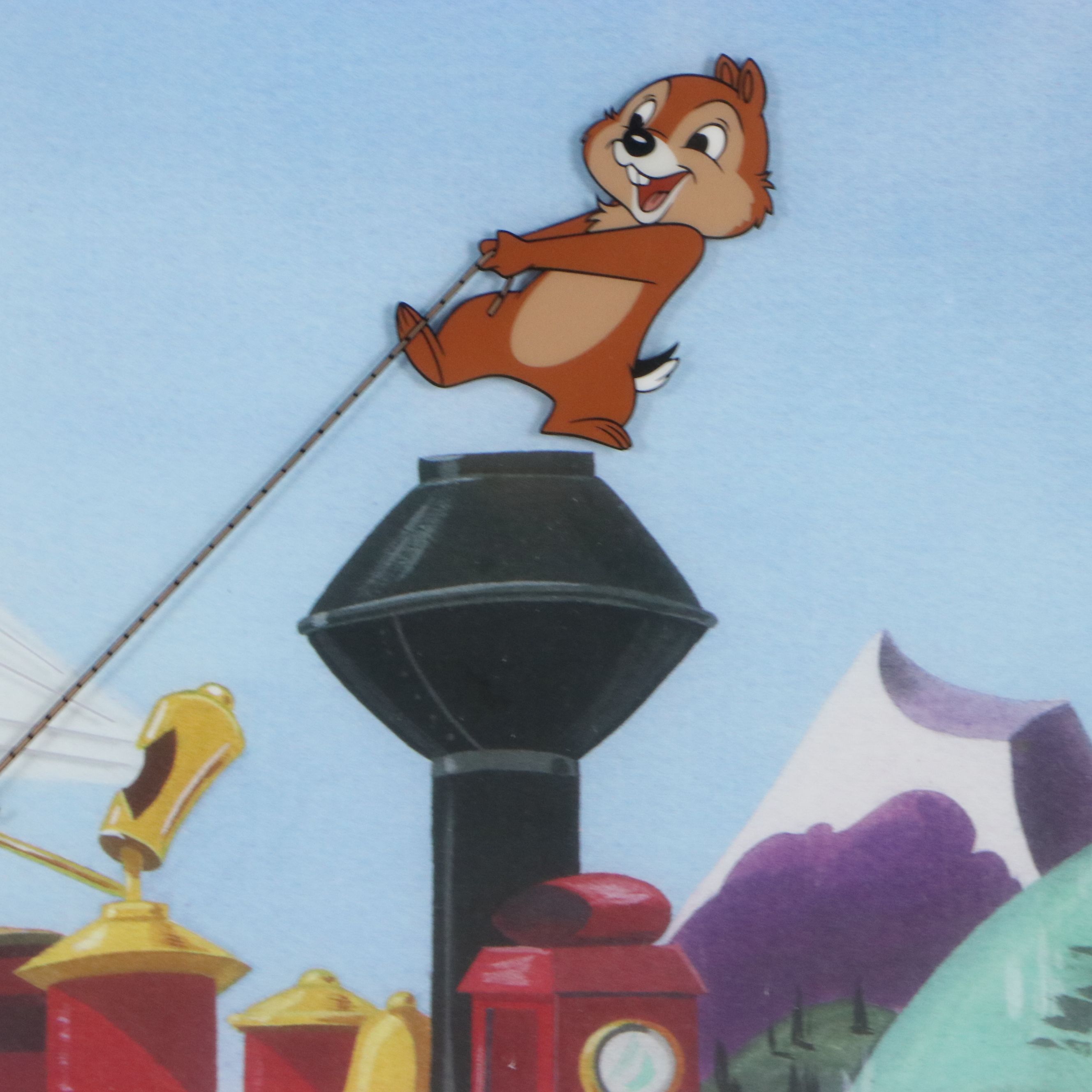 Disney Serigraph Cel "Train Gang," 2008