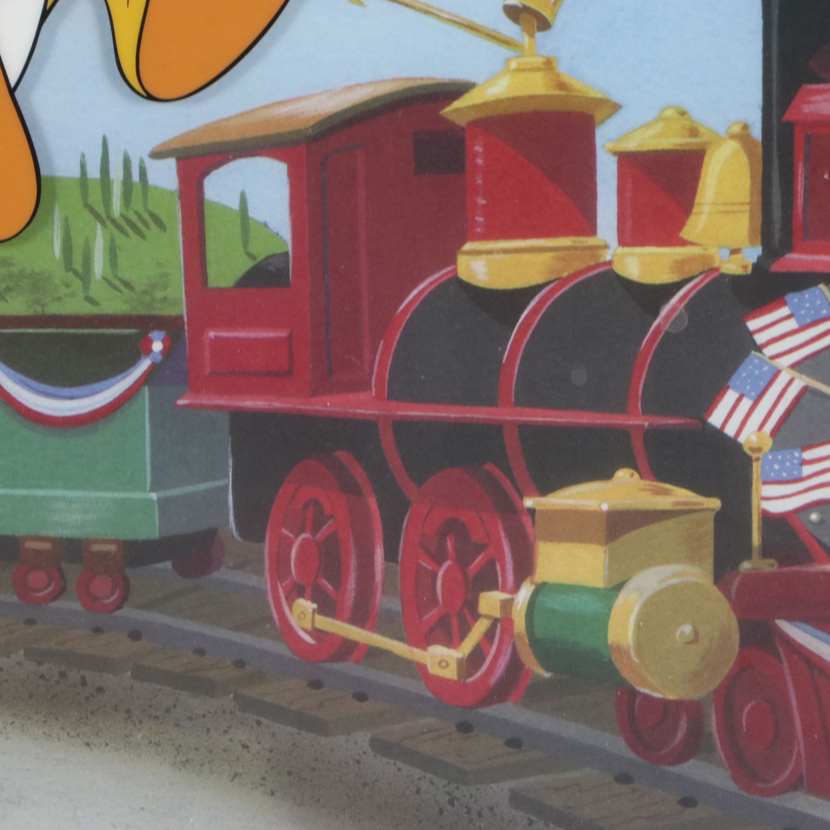 Disney Serigraph Cel "Train Gang," 2008