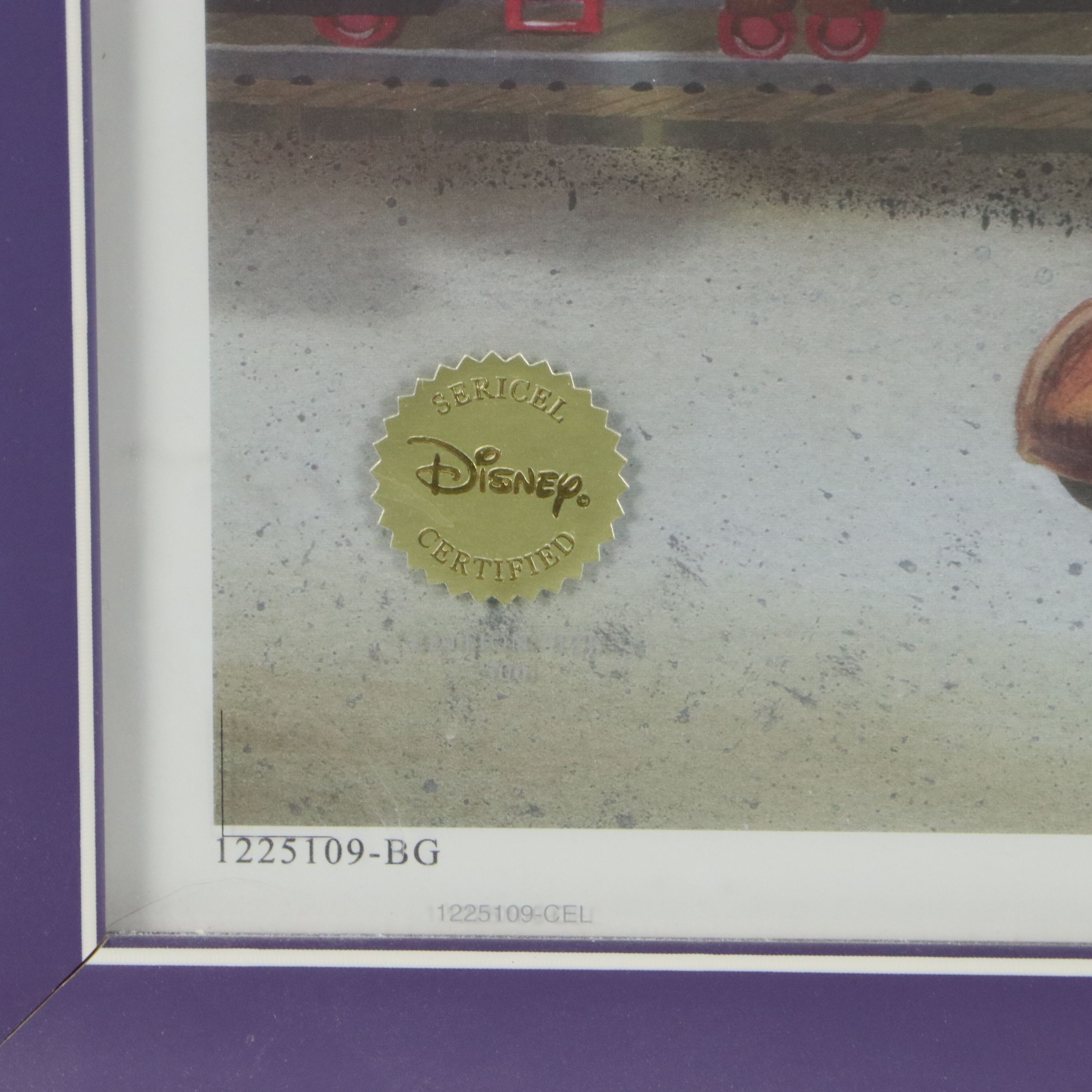 Disney Serigraph Cel "Train Gang," 2008