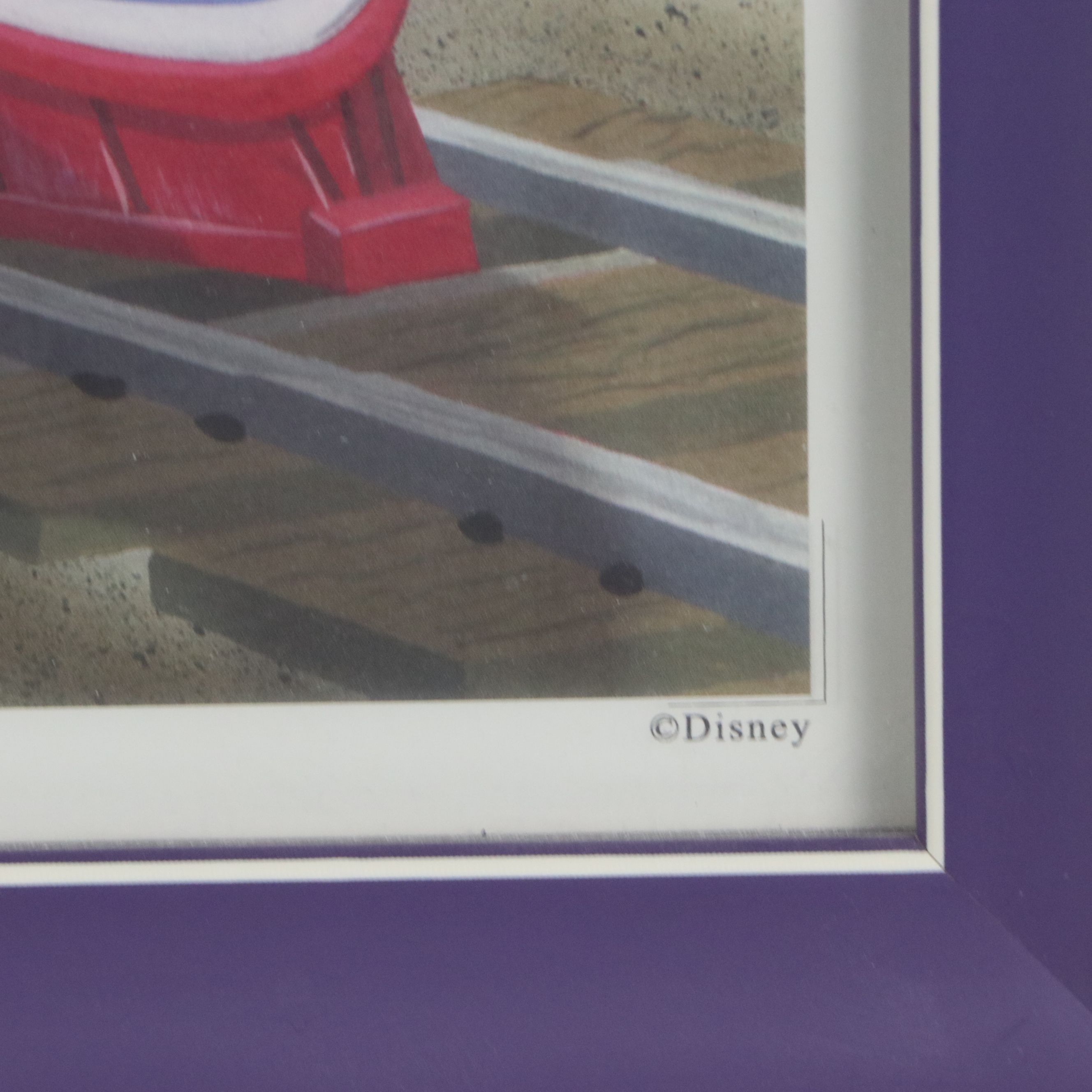 Disney Serigraph Cel "Train Gang," 2008