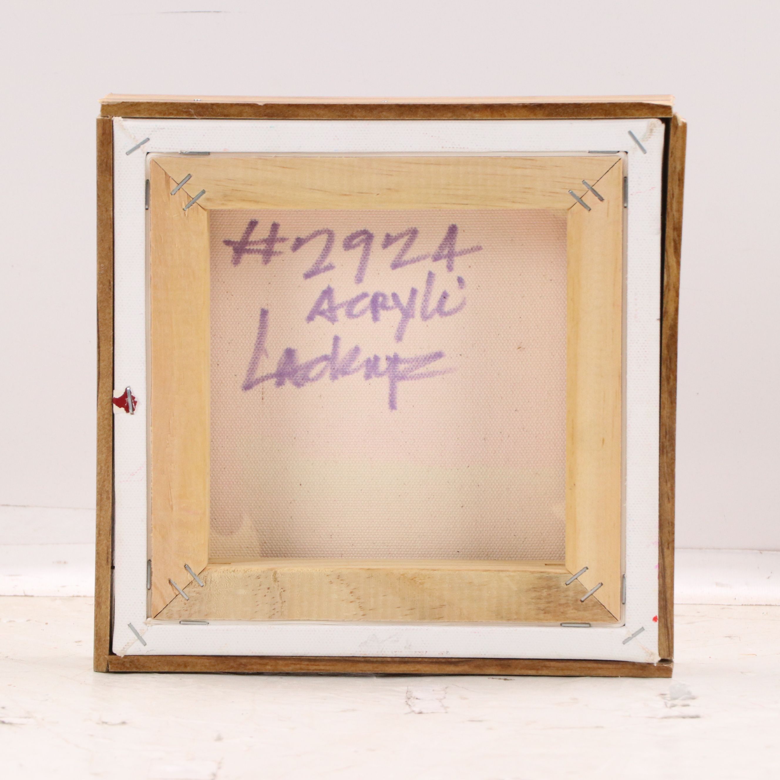 Robert Lackney Acrylic Painting "HI III"