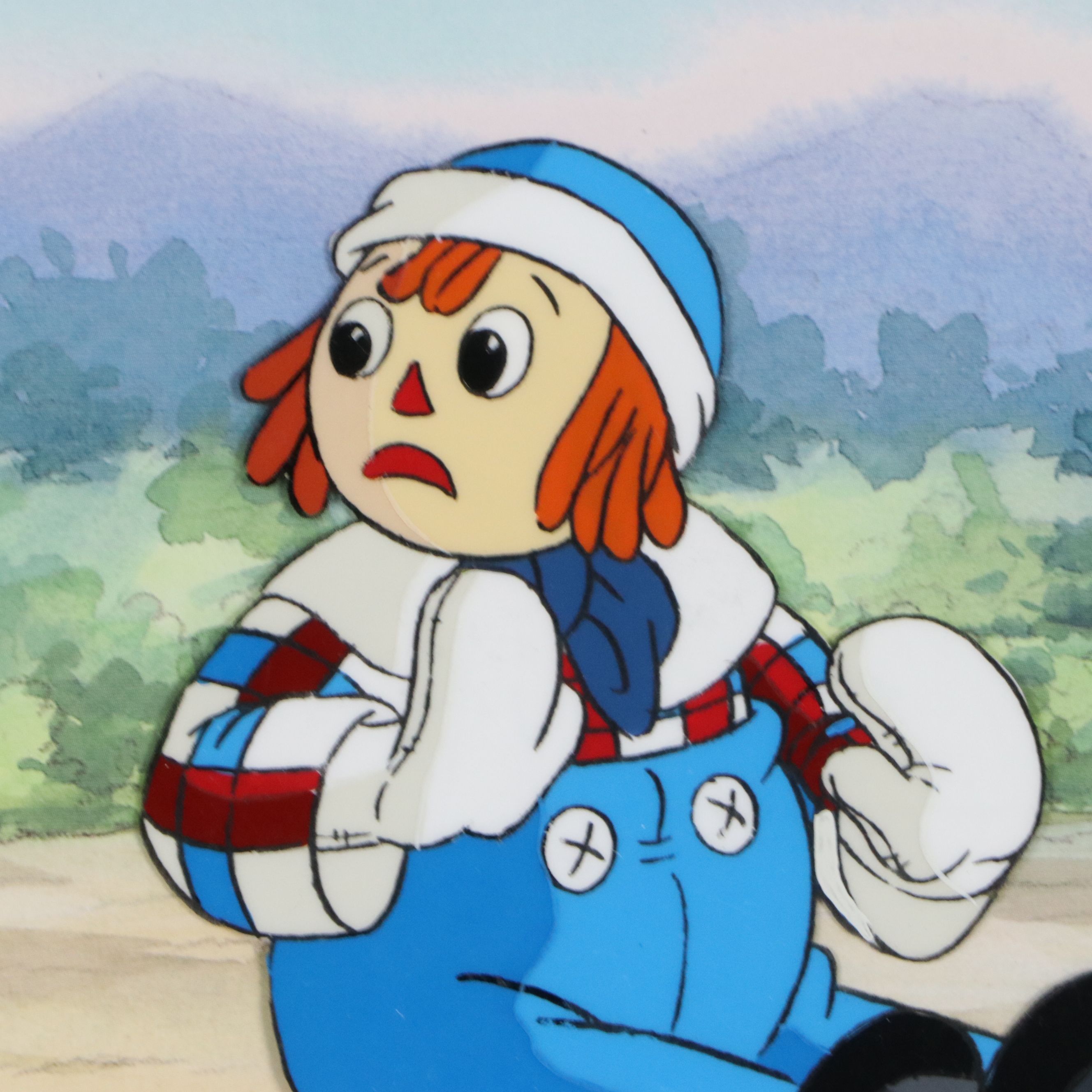 Animation Cel from "The Adventures of Raggedy Ann and Andy: Bogeyman Adventure"