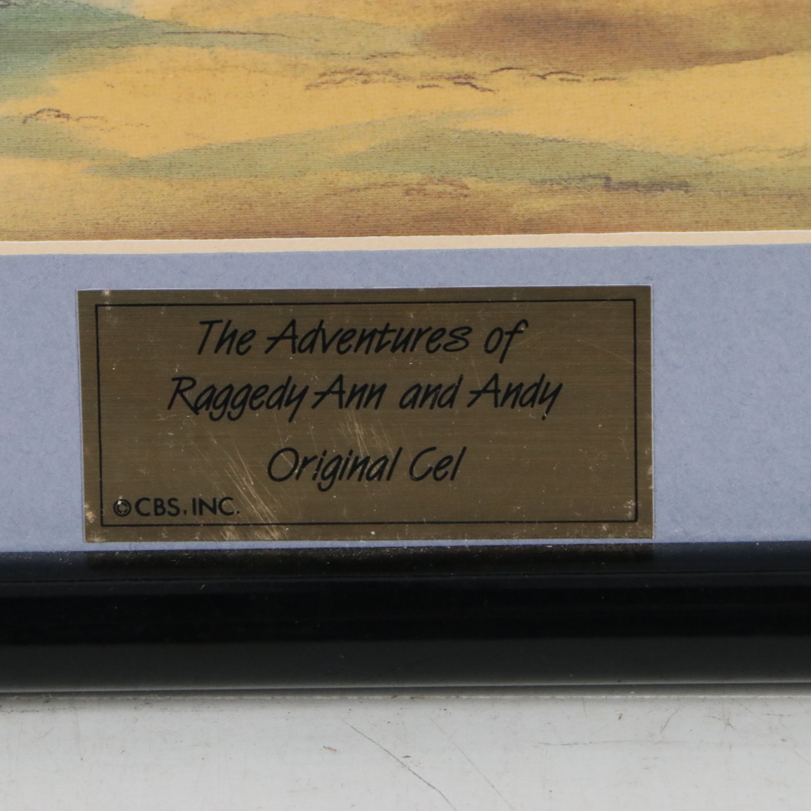 Animation Cel from "The Adventures of Raggedy Ann and Andy: Bogeyman Adventure"