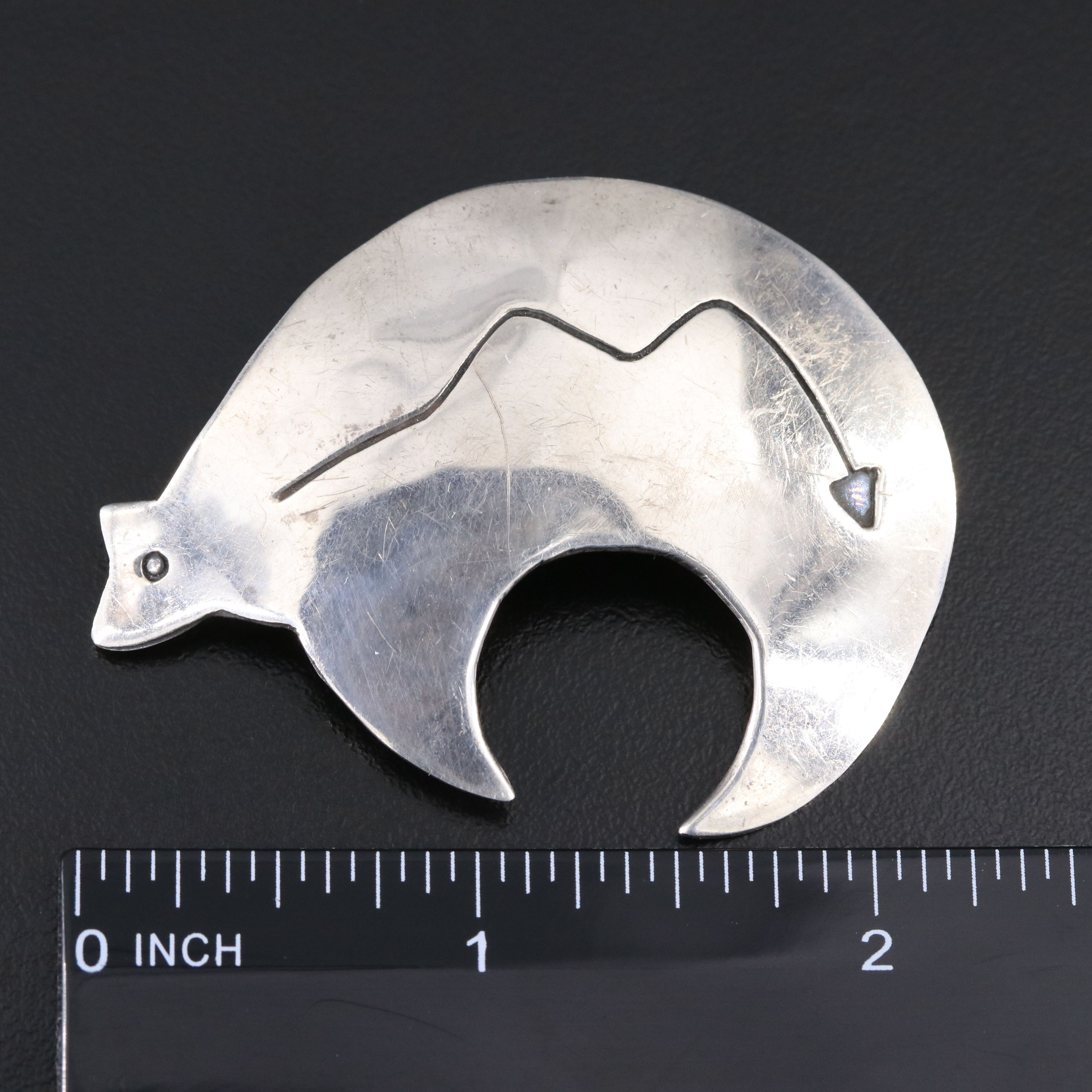 Southwestern Sterling Brooches & Pins Including Relios, Coral, and Amber