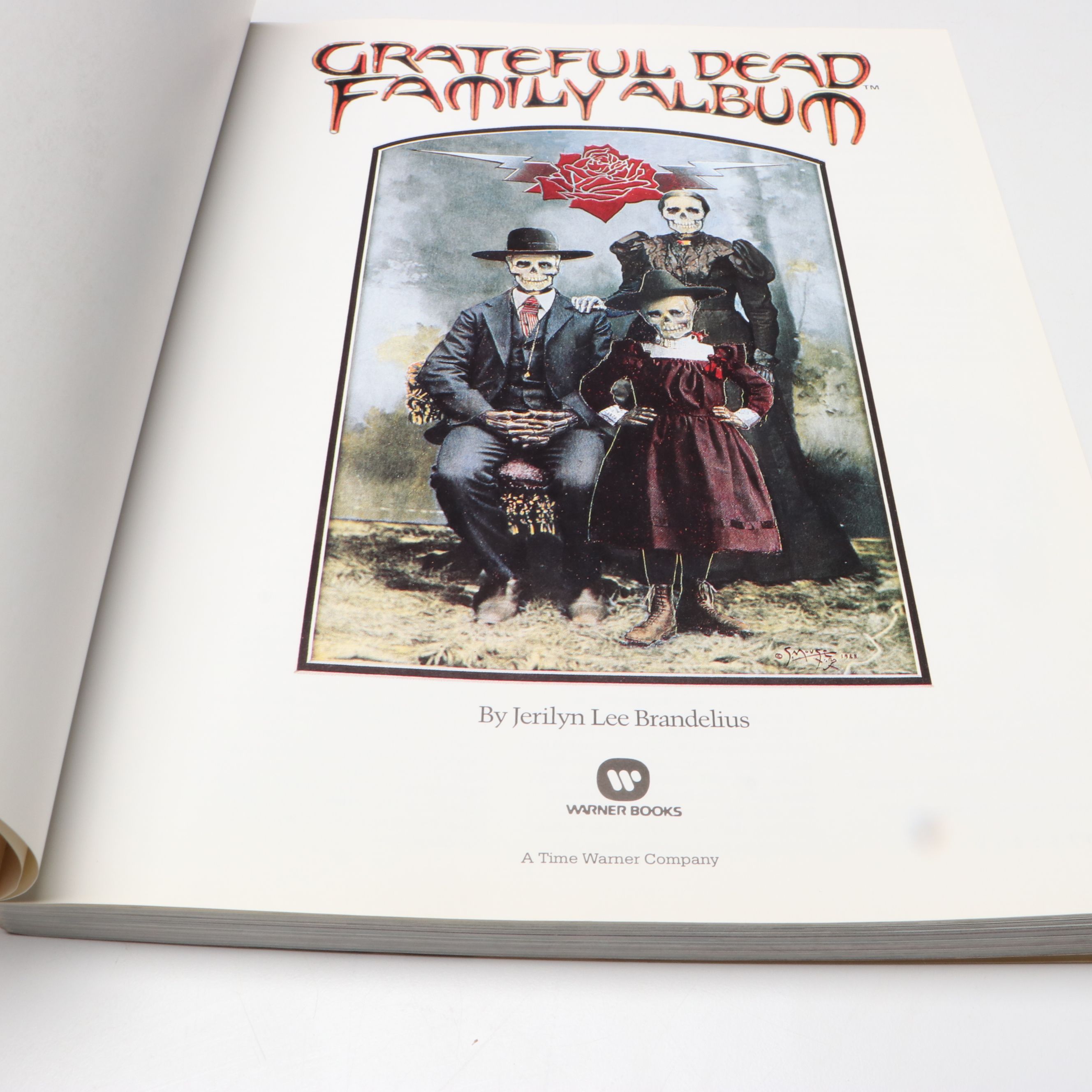First Paperback Printing "Grateful Dead Family Album" by Jerilyn Lee Brandelius