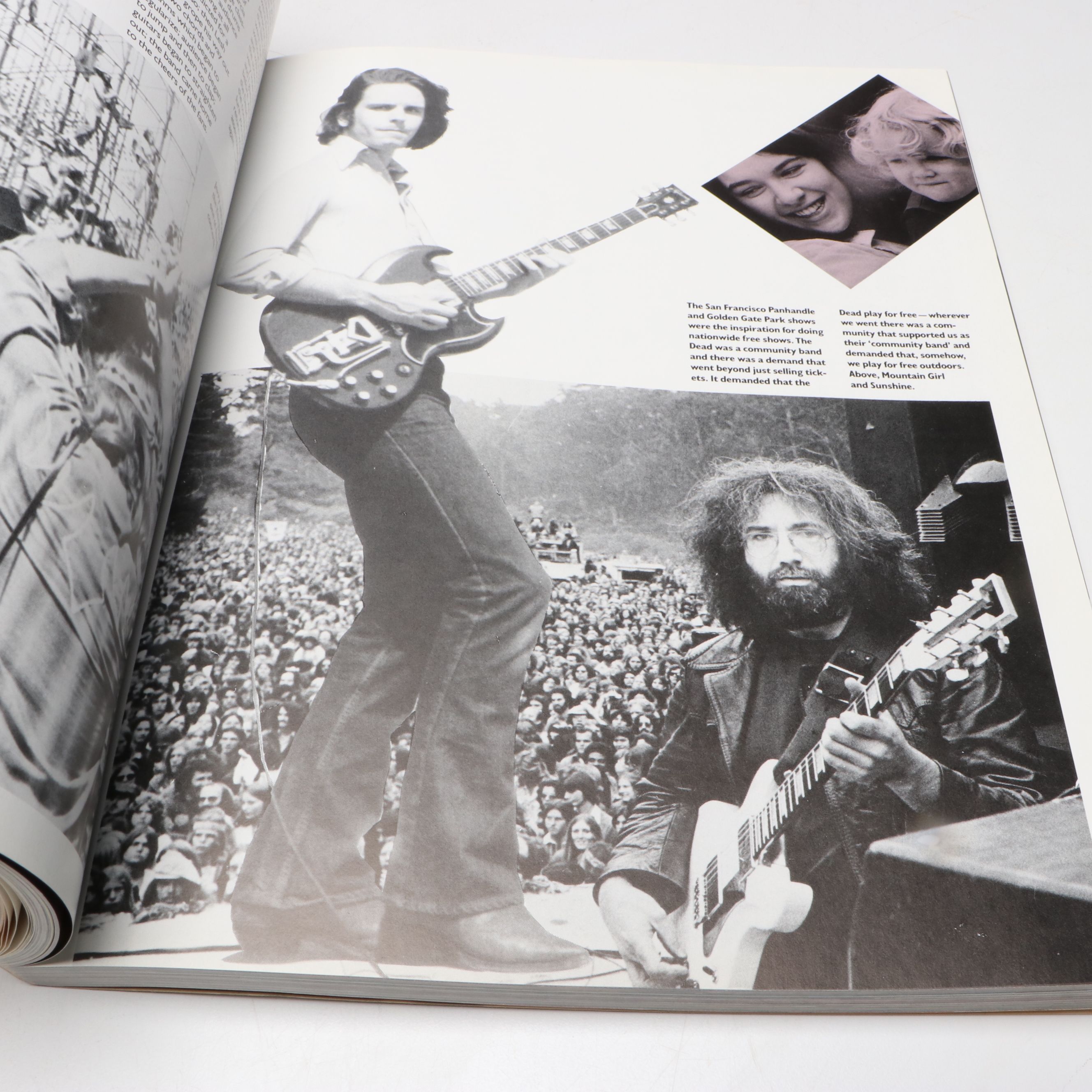 First Paperback Printing "Grateful Dead Family Album" by Jerilyn Lee Brandelius
