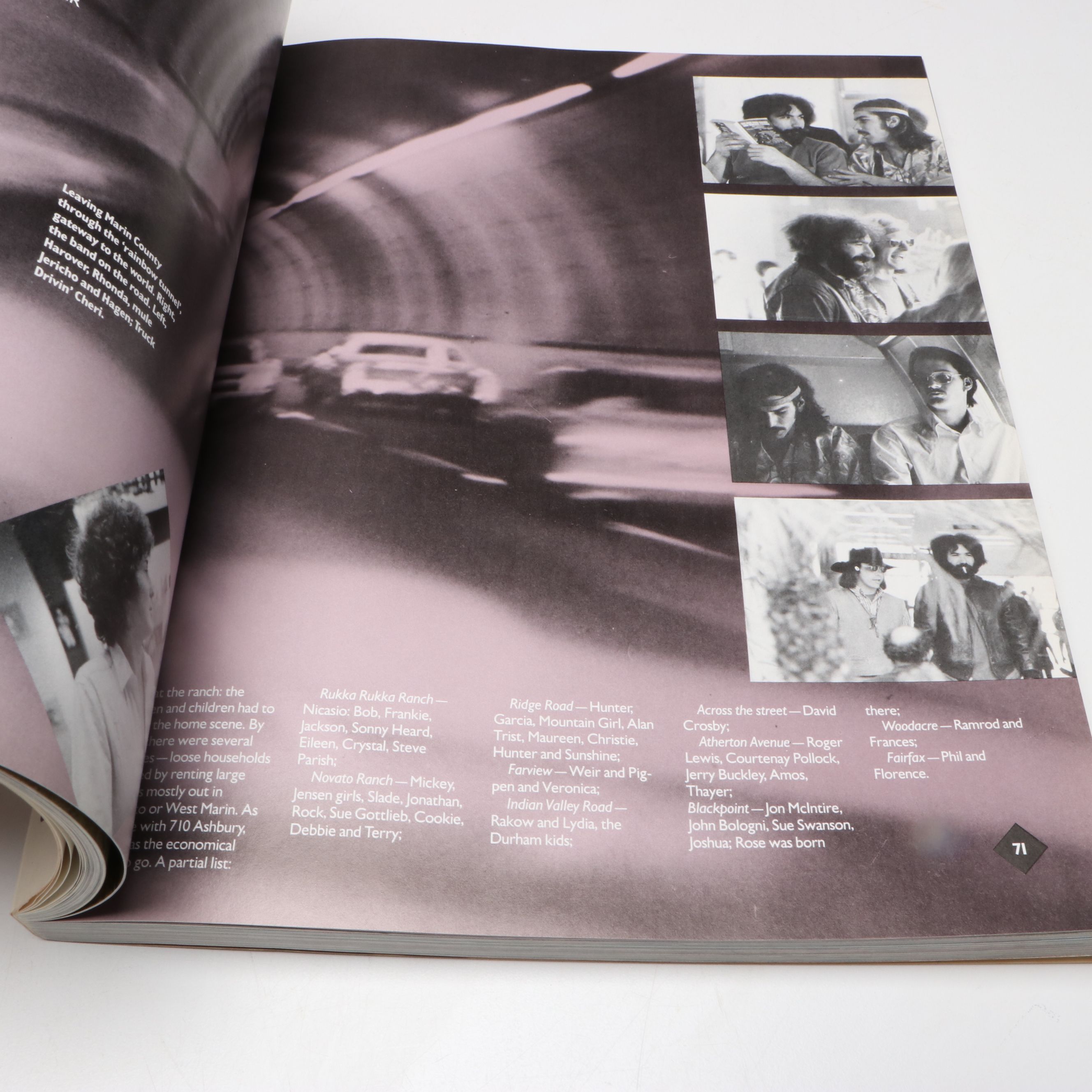 First Paperback Printing "Grateful Dead Family Album" by Jerilyn Lee Brandelius