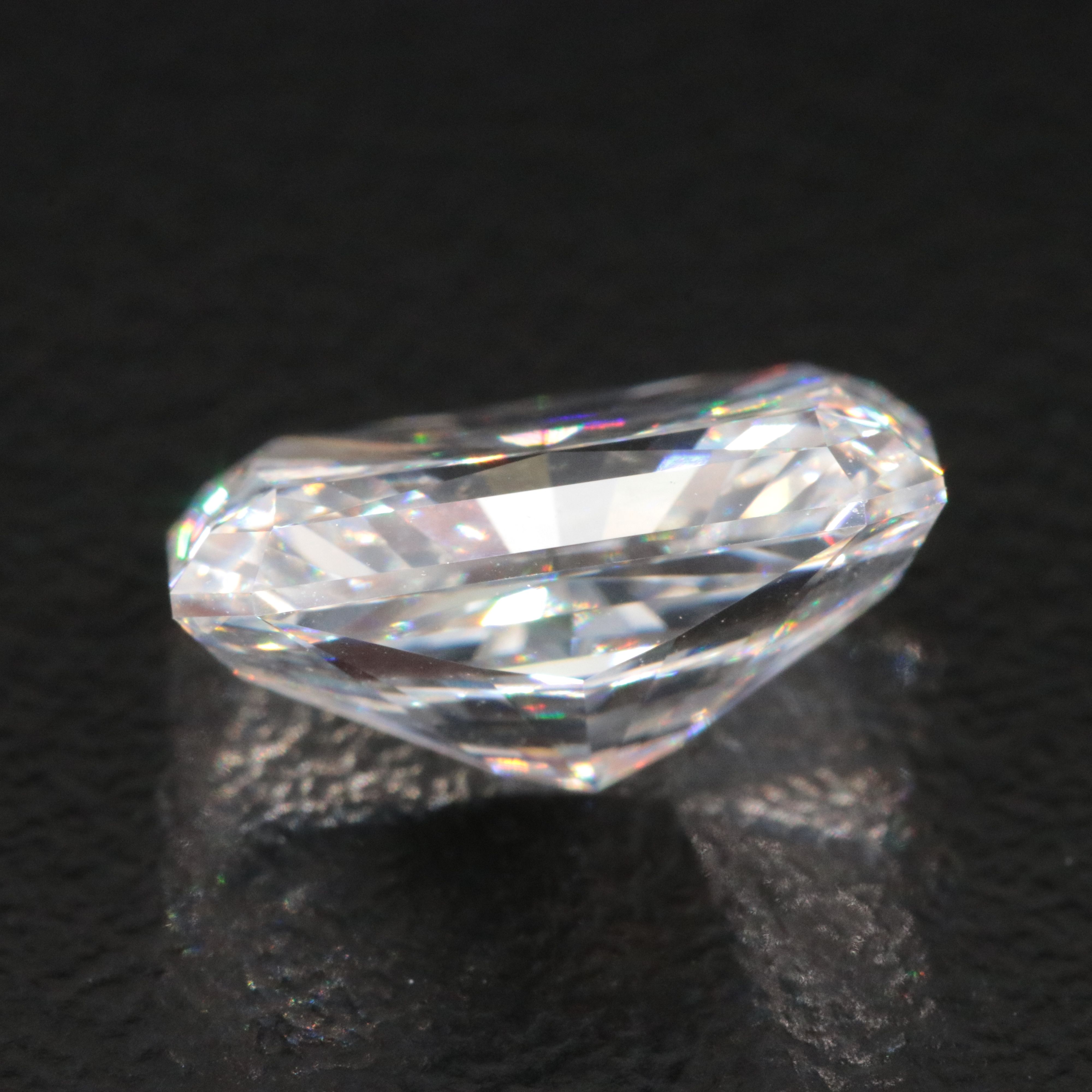 Loose 3.88 CT Lab Grown Diamond with IGI Report