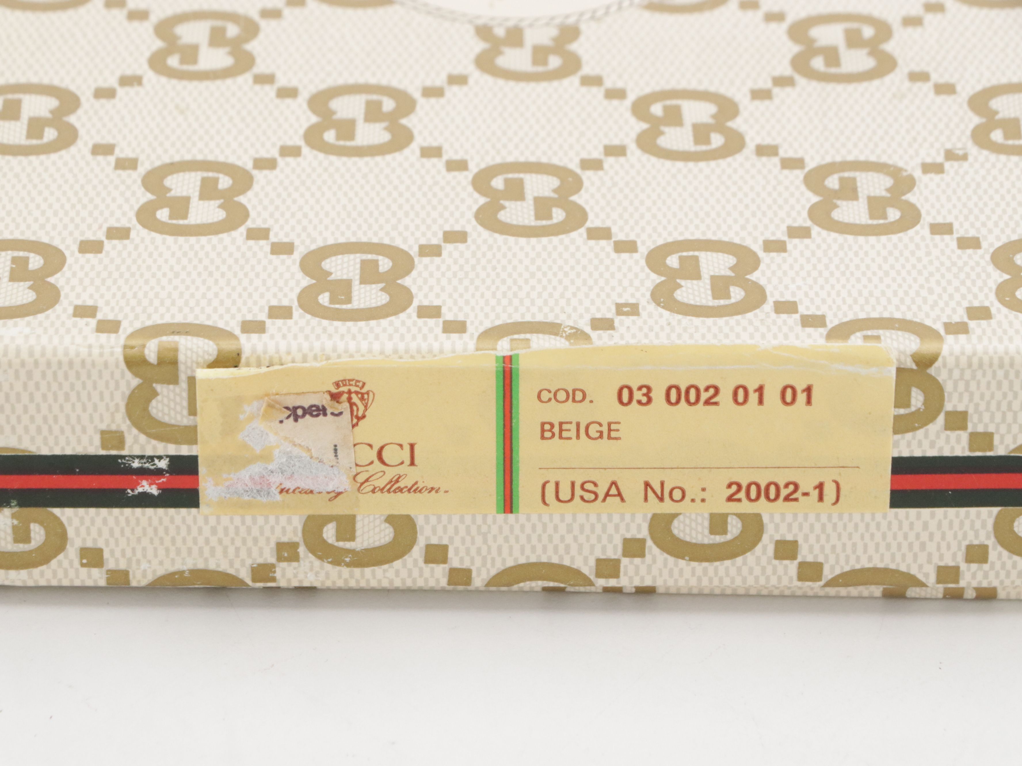 Gucci Accessory Collection Web Stripe Wallet in GG Supreme Canvas with Box