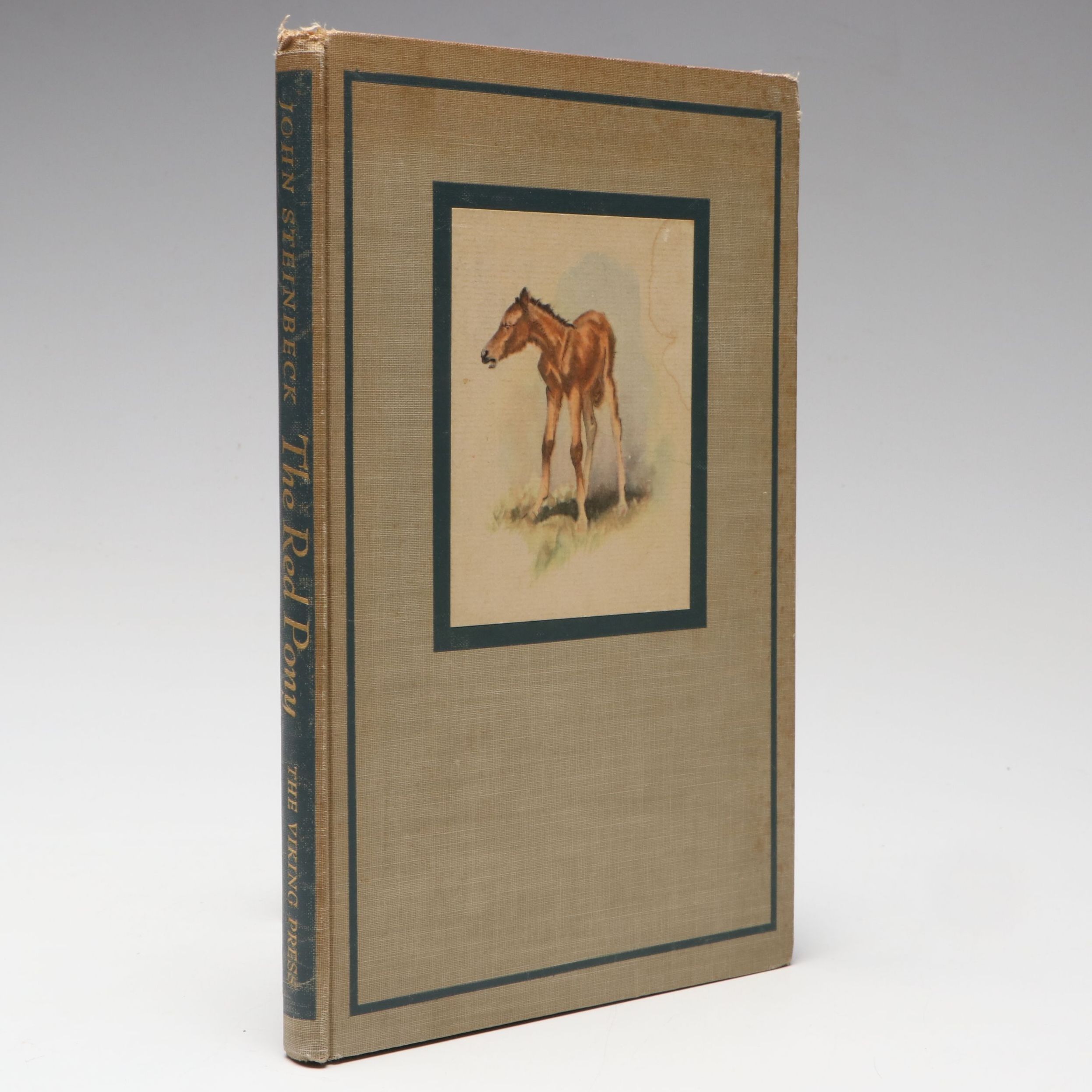 First Illustrated Edition "The Red Pony" by John Steinbeck, 1945