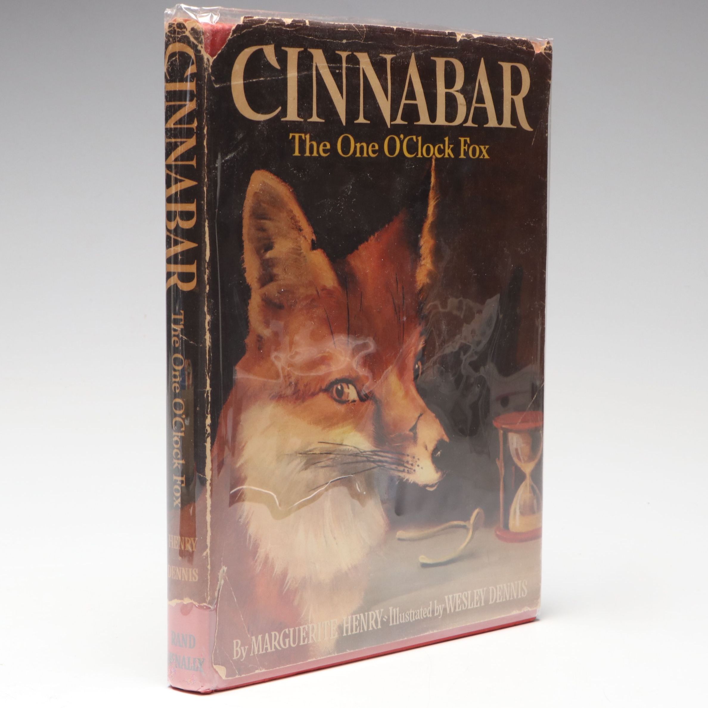 First Edition "Cinnabar, the One O'Clock Fox" by Marguerite Henry, 1956
