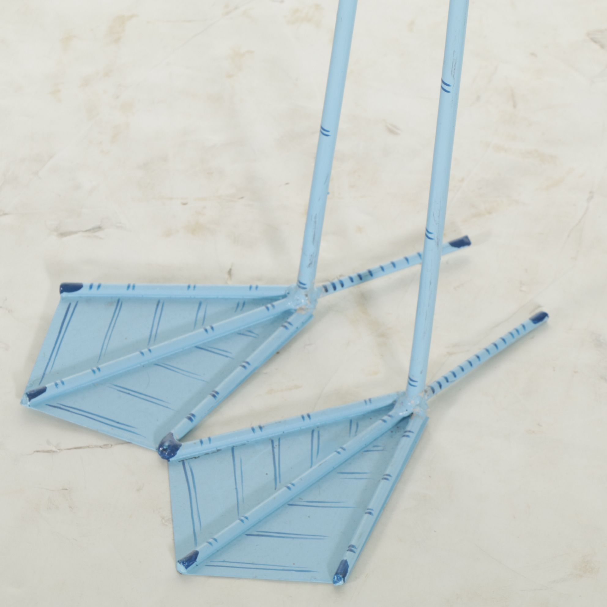 Two Wading Bird Garden Sculptures