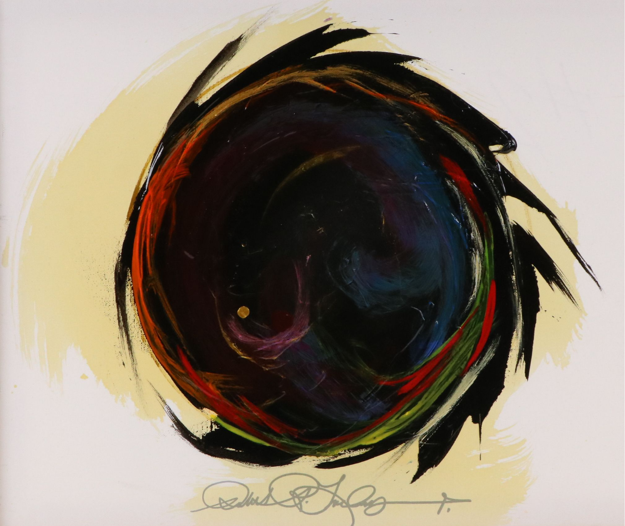 Robert Lackney Acrylic Painting "Xeres"