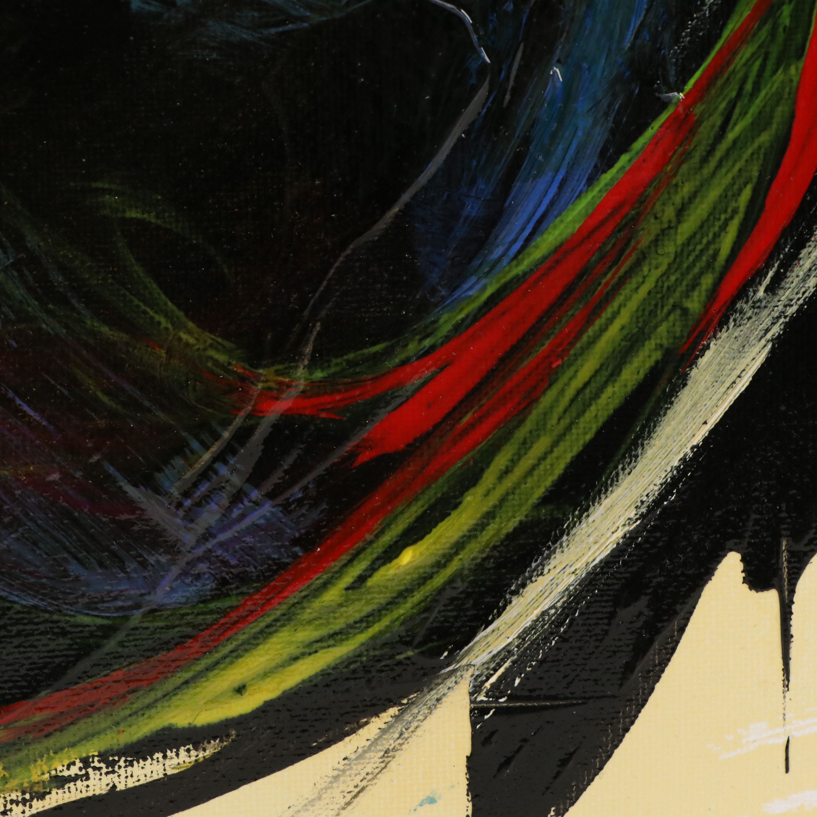 Robert Lackney Acrylic Painting "Xeres"