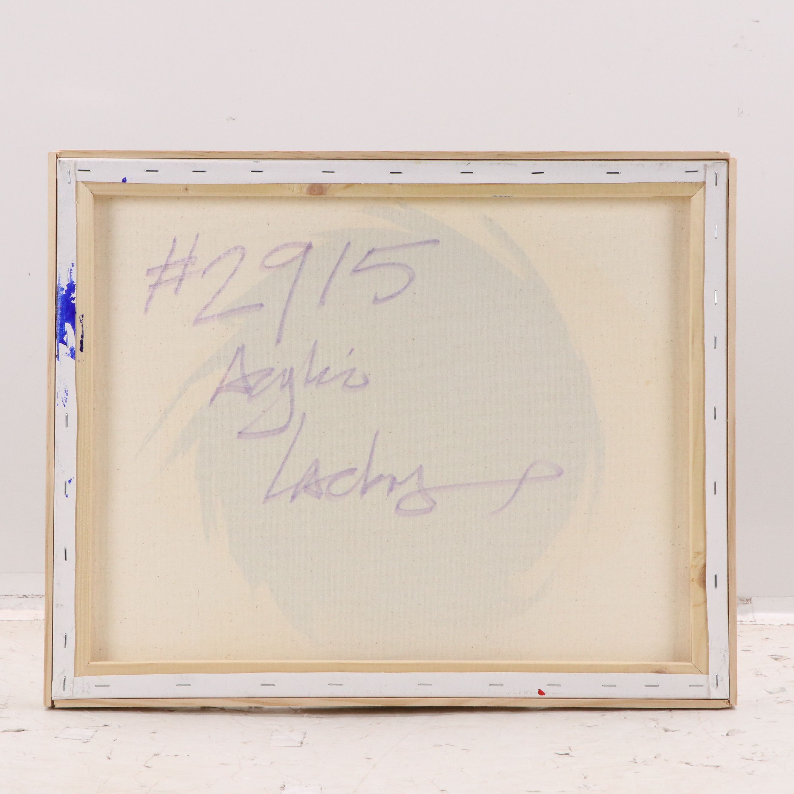 Robert Lackney Acrylic Painting "Xeres"