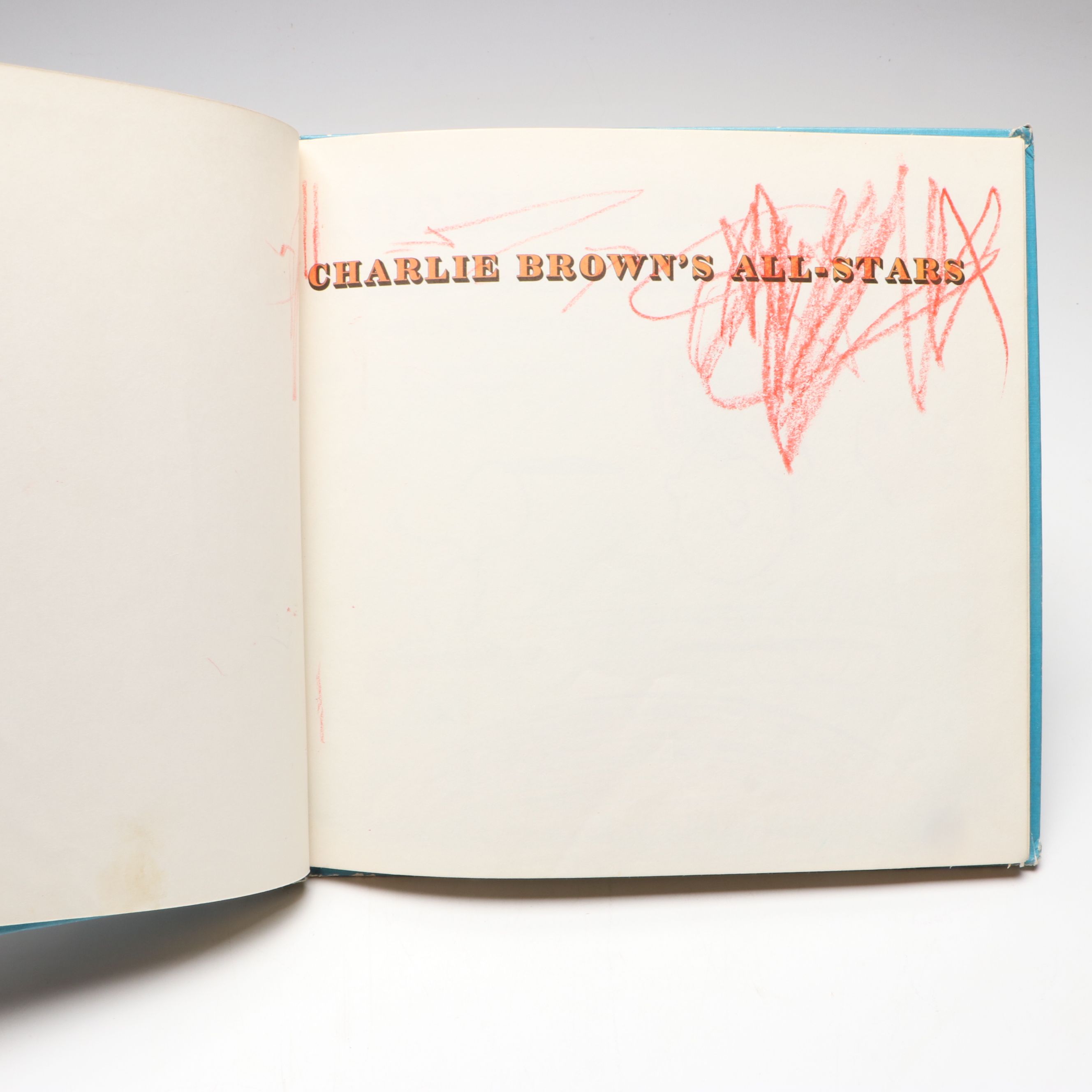 First Edition "Charlie Brown's All-Stars" by Charles M. Schulz, 1966