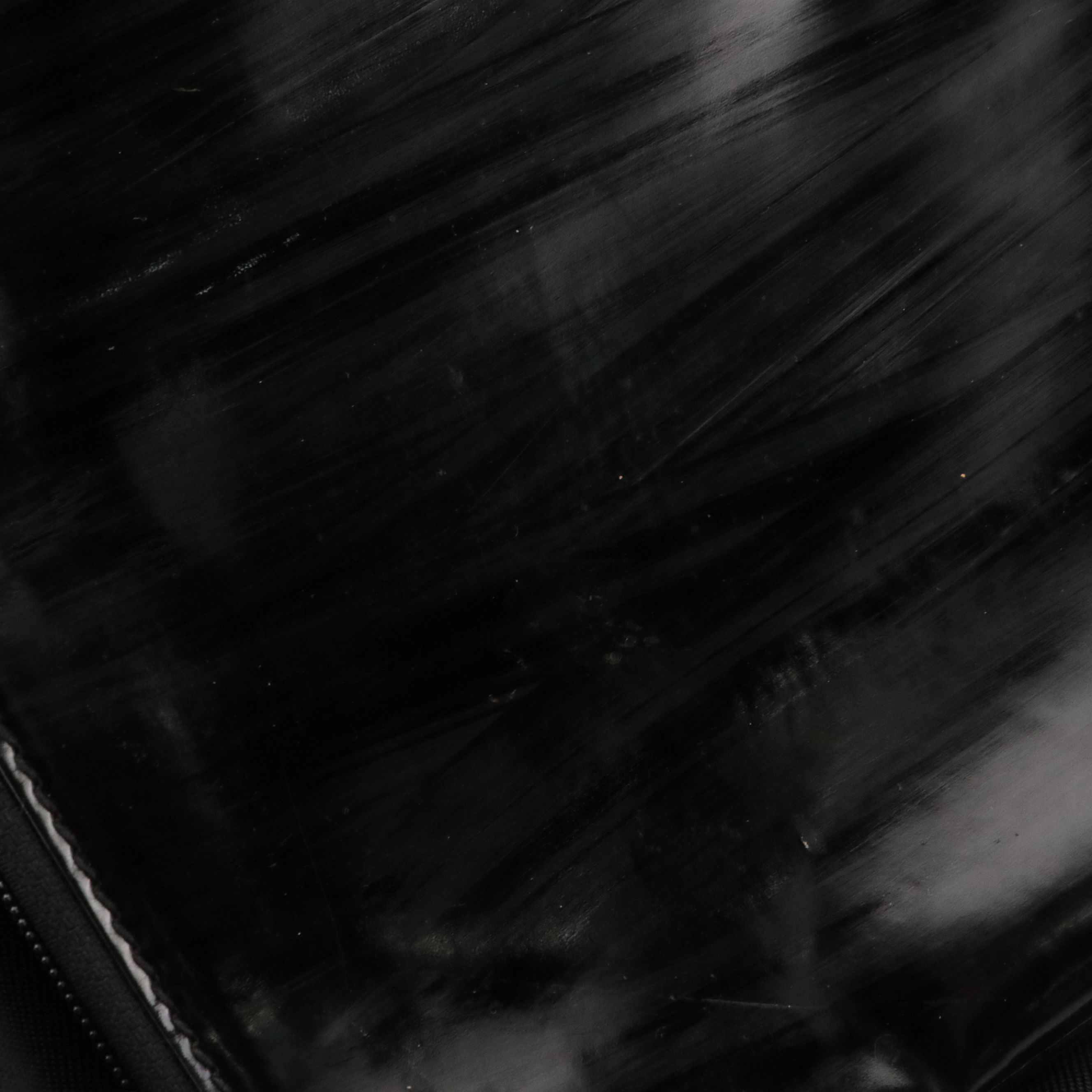 Gucci Double Compartment Top Handle Travel Bag in Black Nylon Canvas and Leather