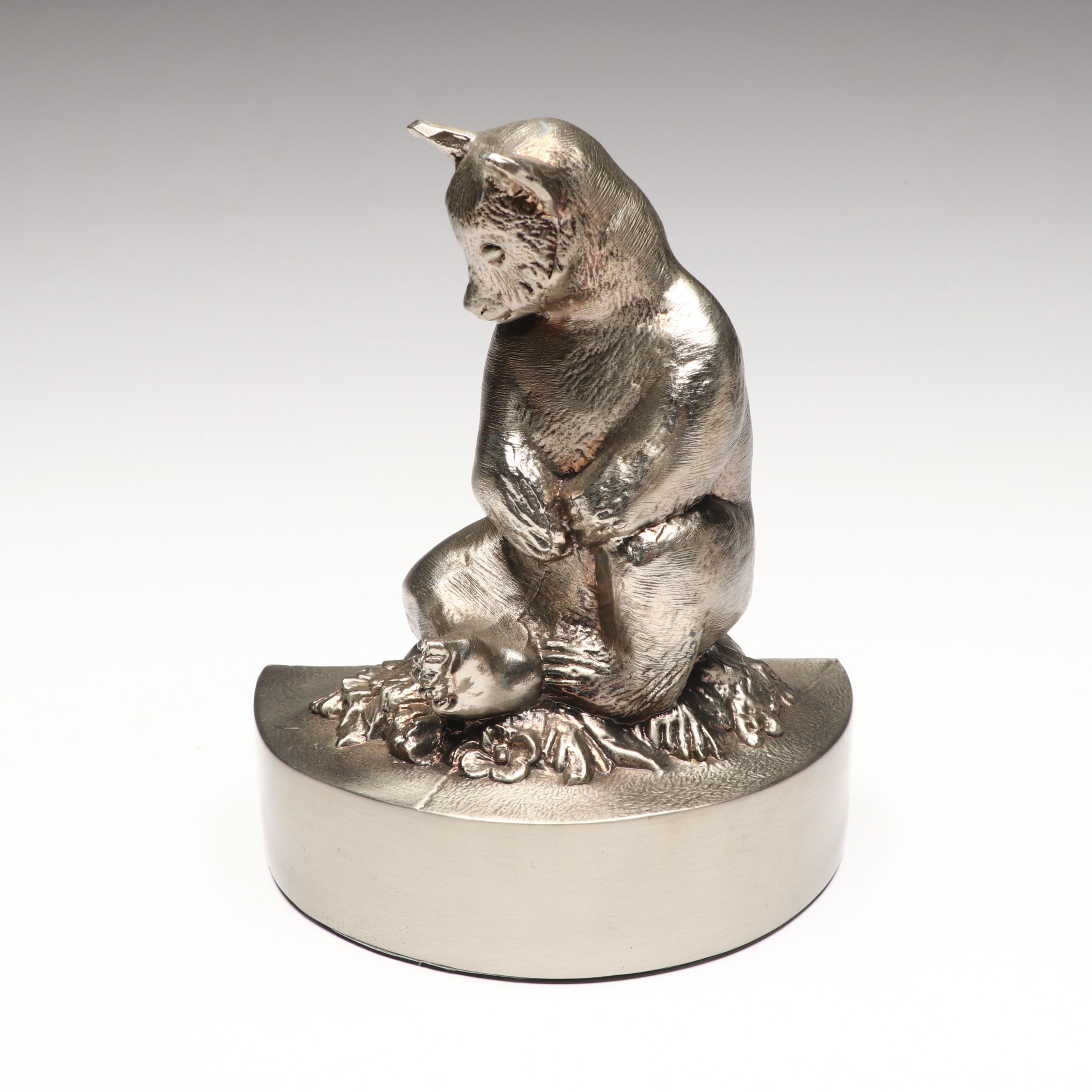 PM Craftsman Bull and Bear Pewter Bookends