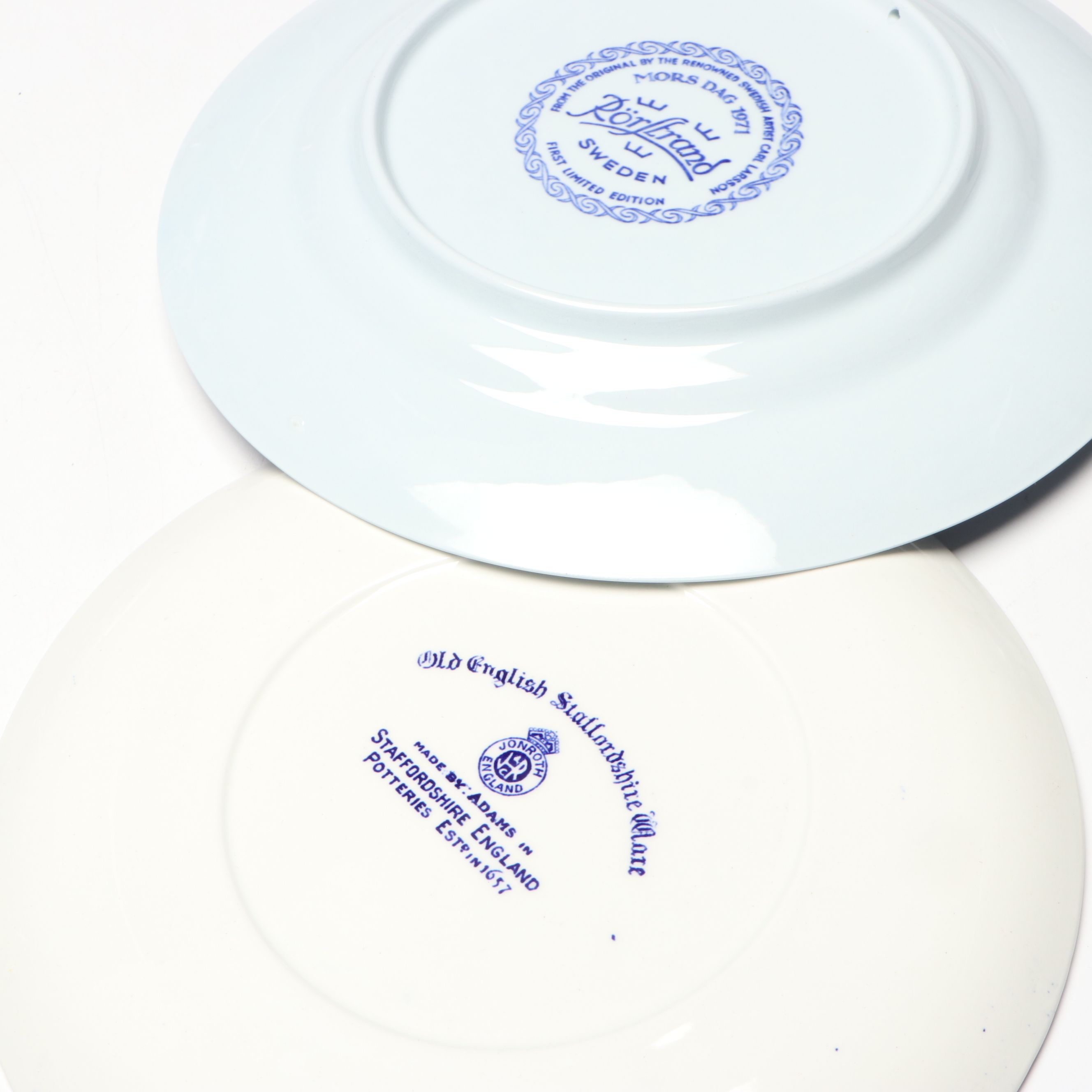 Rörstrand First Limited Edition Mother's Day Series Collectors Plate and More