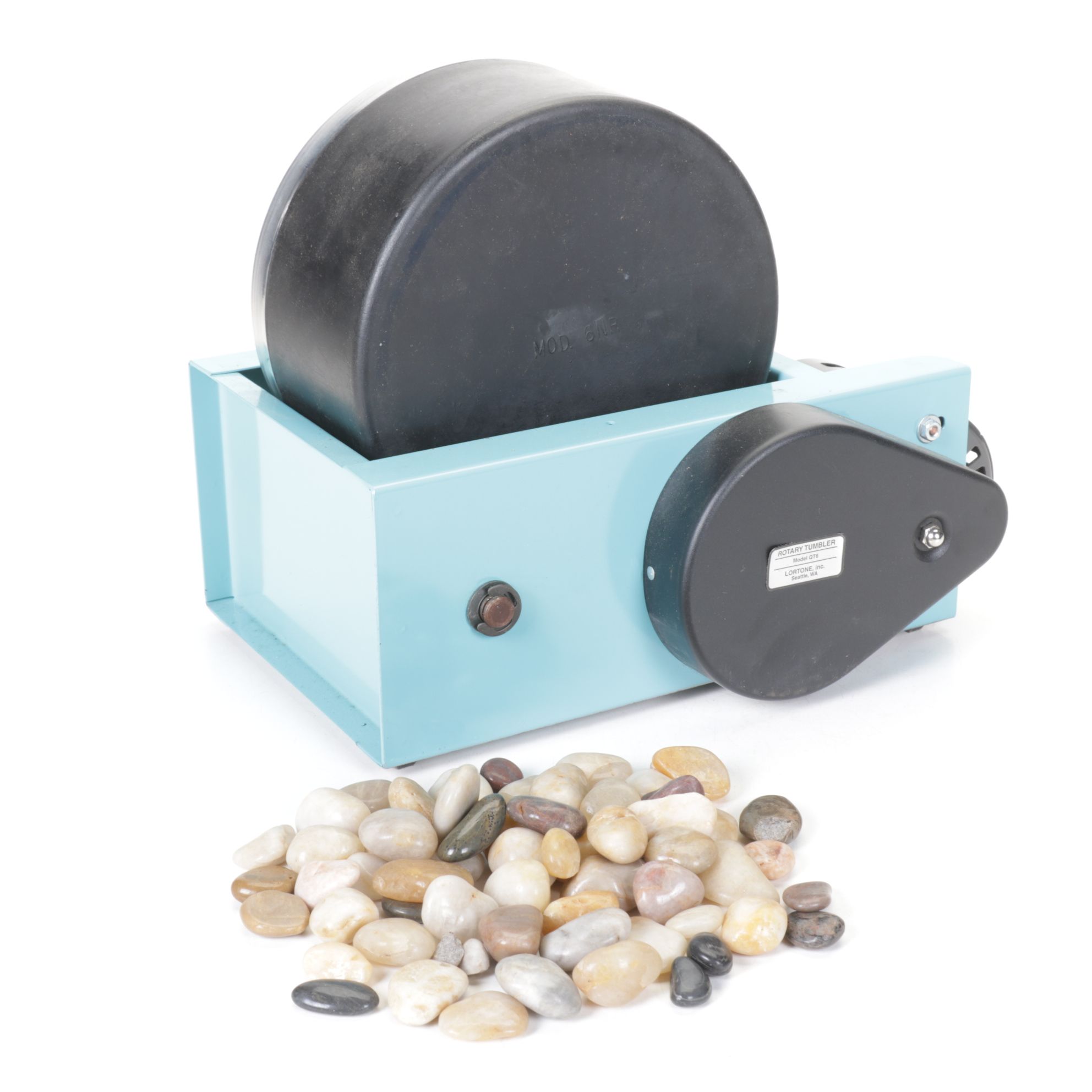 Lortone Rotary Rock Tumbler with Rock Collection