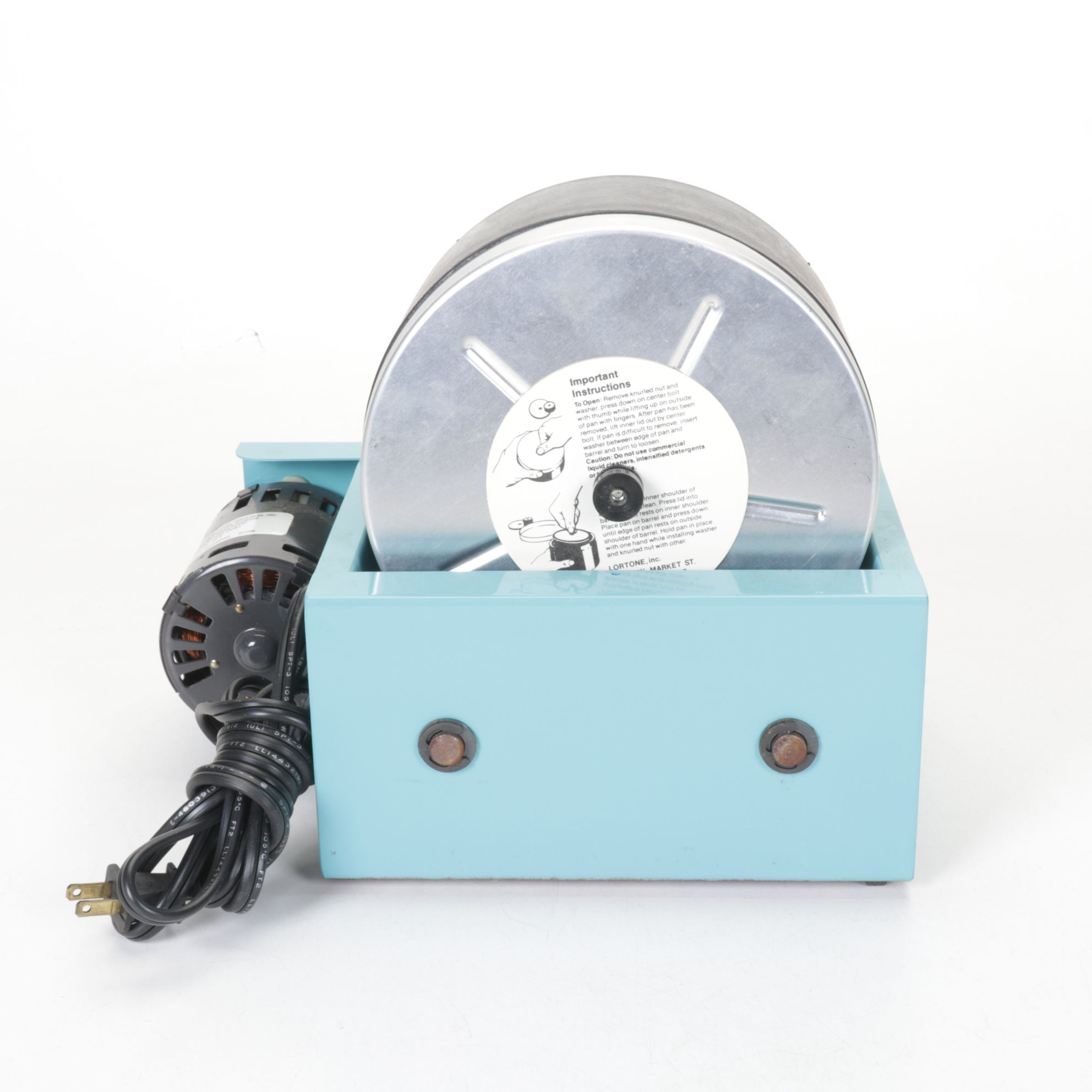 Lortone Rotary Rock Tumbler with Rock Collection