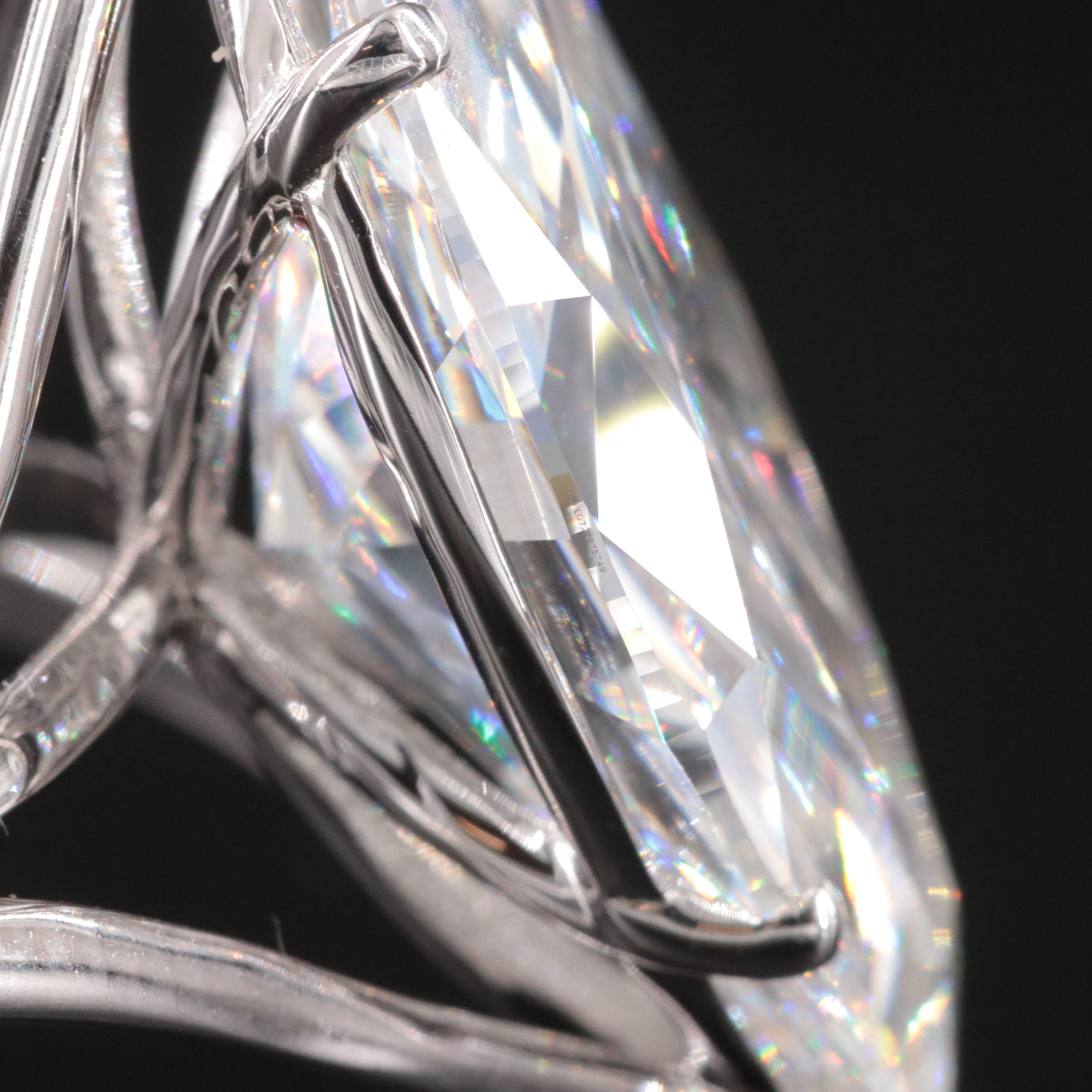 18K 10.01 CTW Lab Grown Diamond Ring with IGI Report