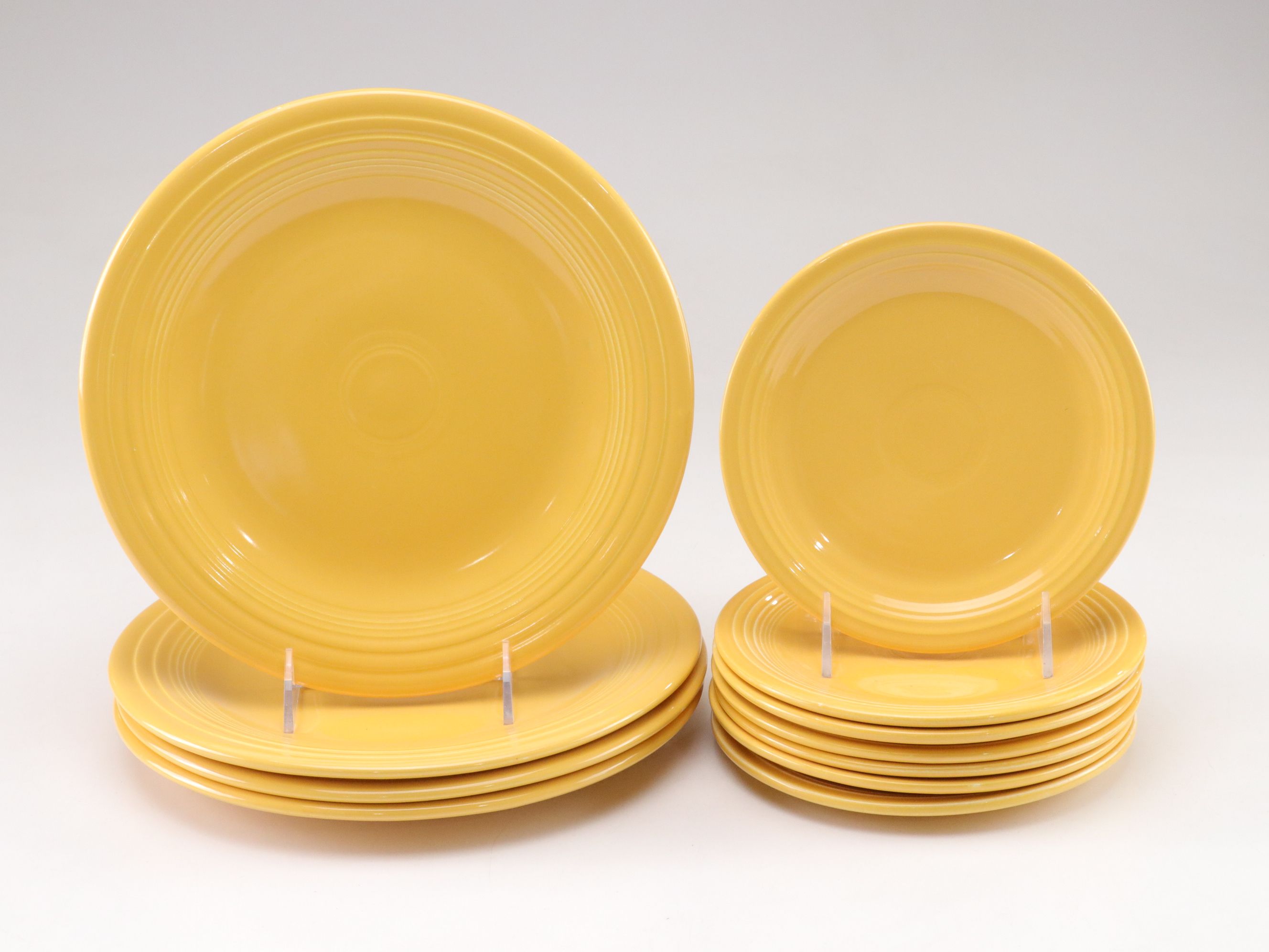 Homer Laughlin Co. "Fiesta" Yellow Dinnerware and More, Mid-20th C.