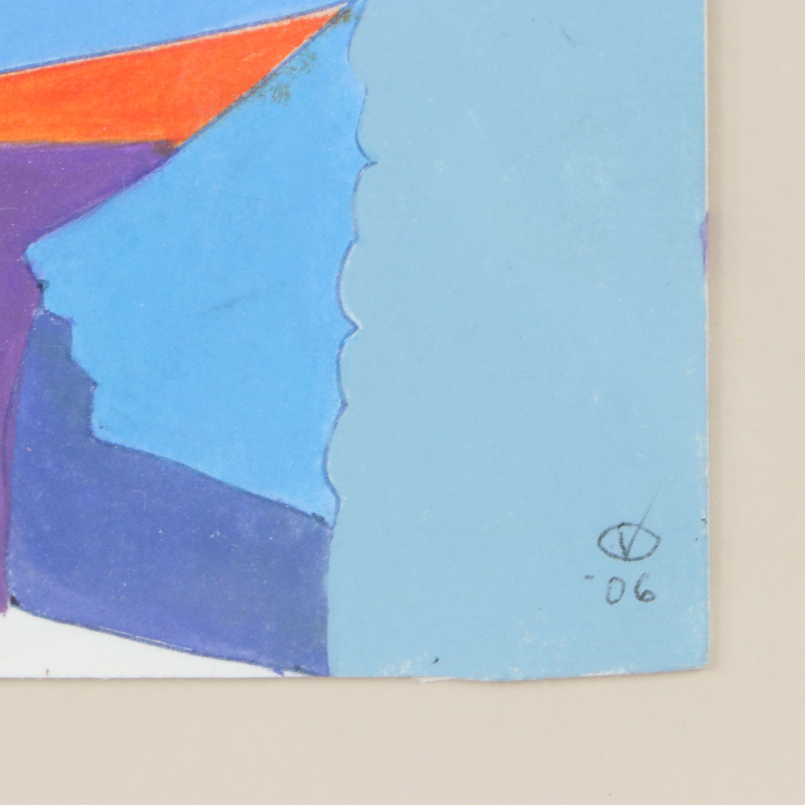 Don Vogl Acrylic Painting "Stepping Off The Pedestal," 2009 and More