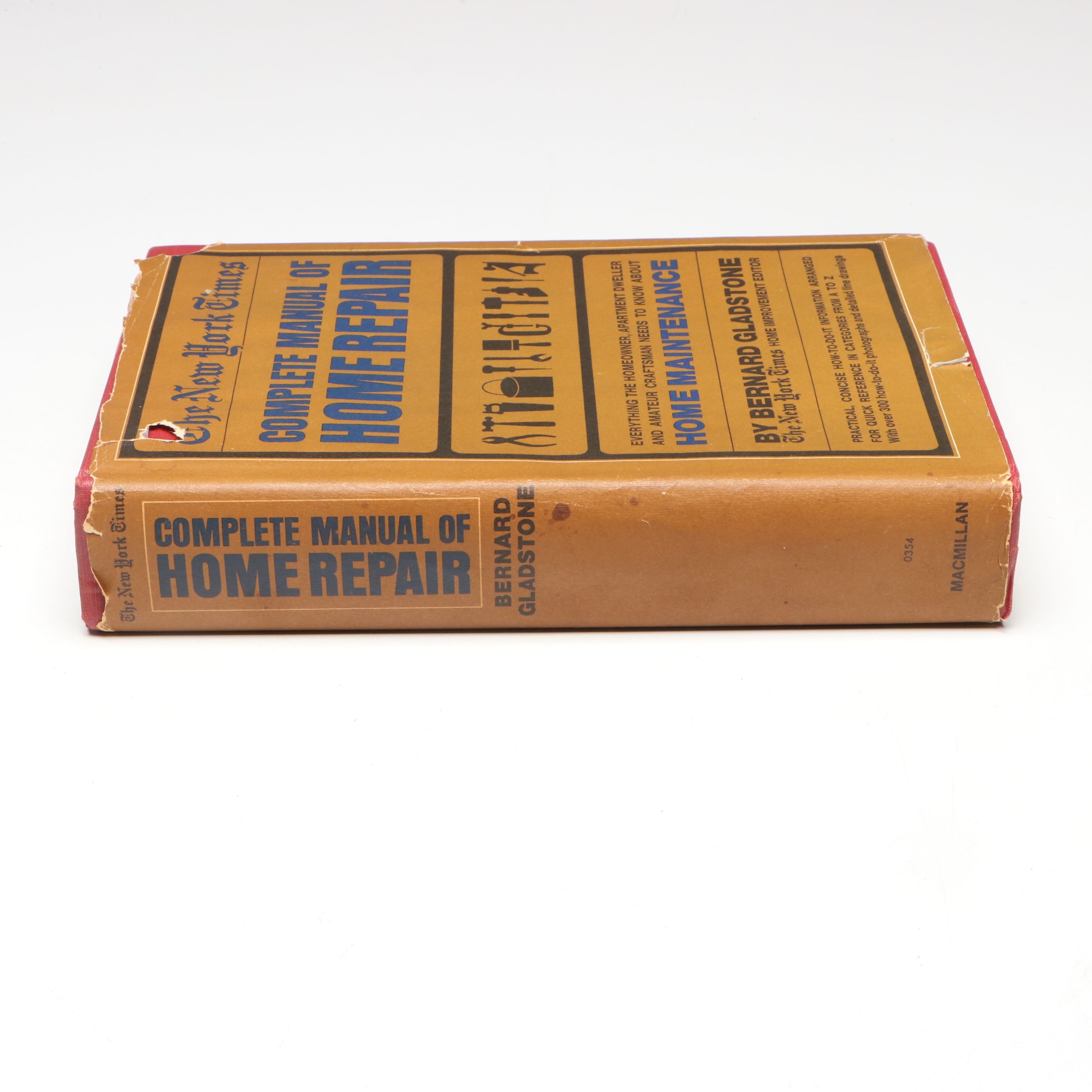 Book Club Edition "The New York Times Complete Manual of Home Repair," 1967