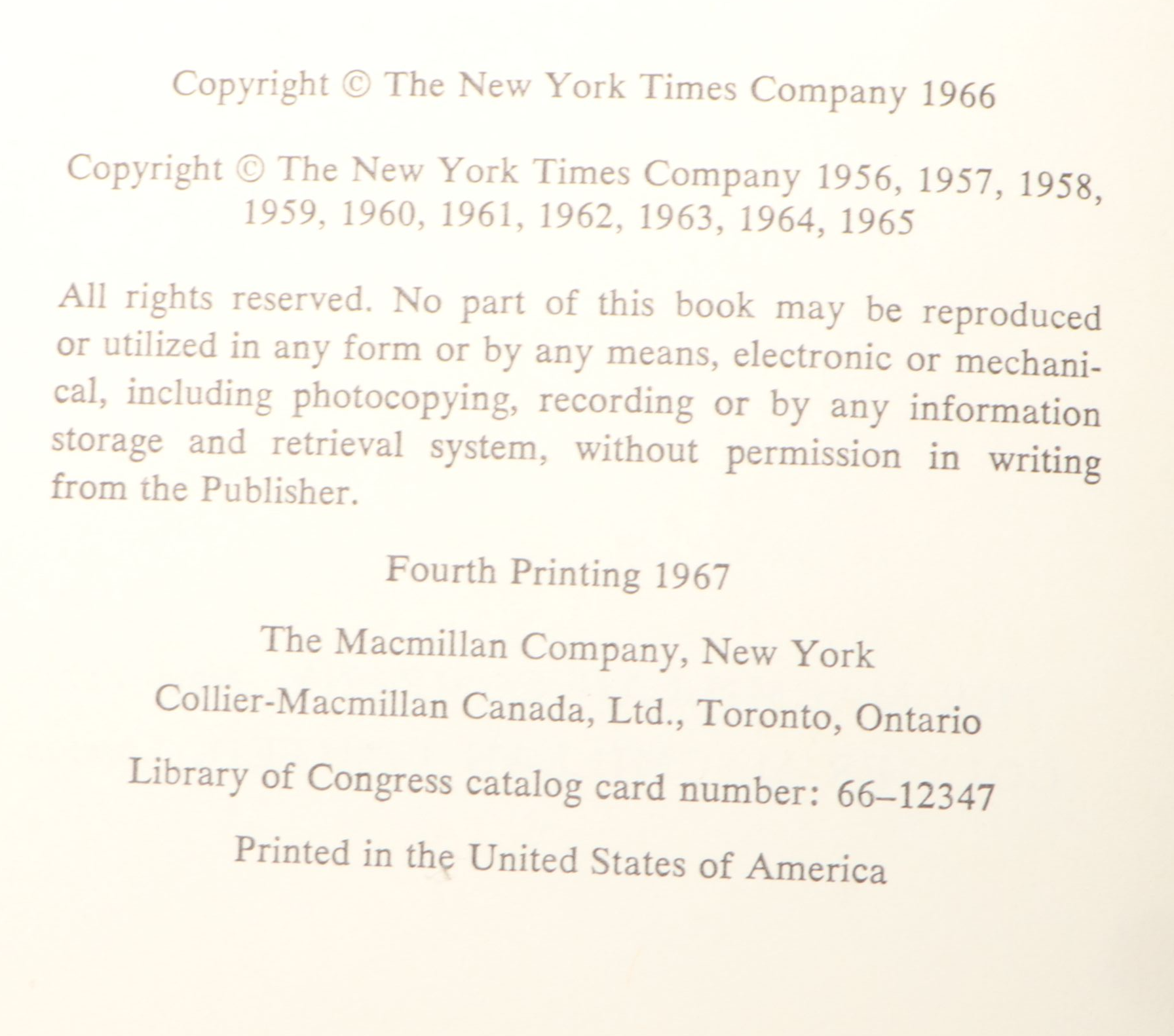 Book Club Edition "The New York Times Complete Manual of Home Repair," 1967