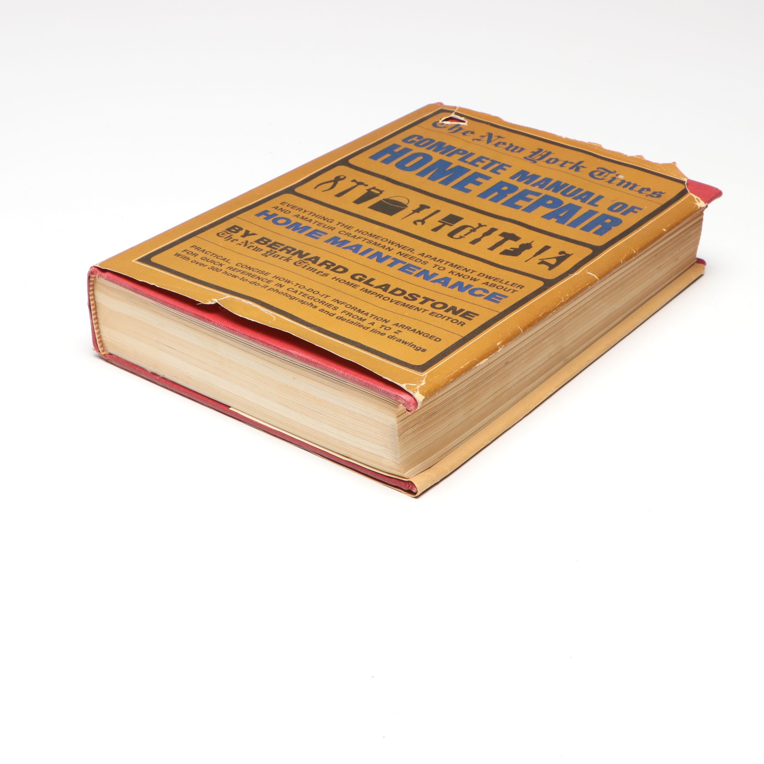 Book Club Edition "The New York Times Complete Manual of Home Repair," 1967