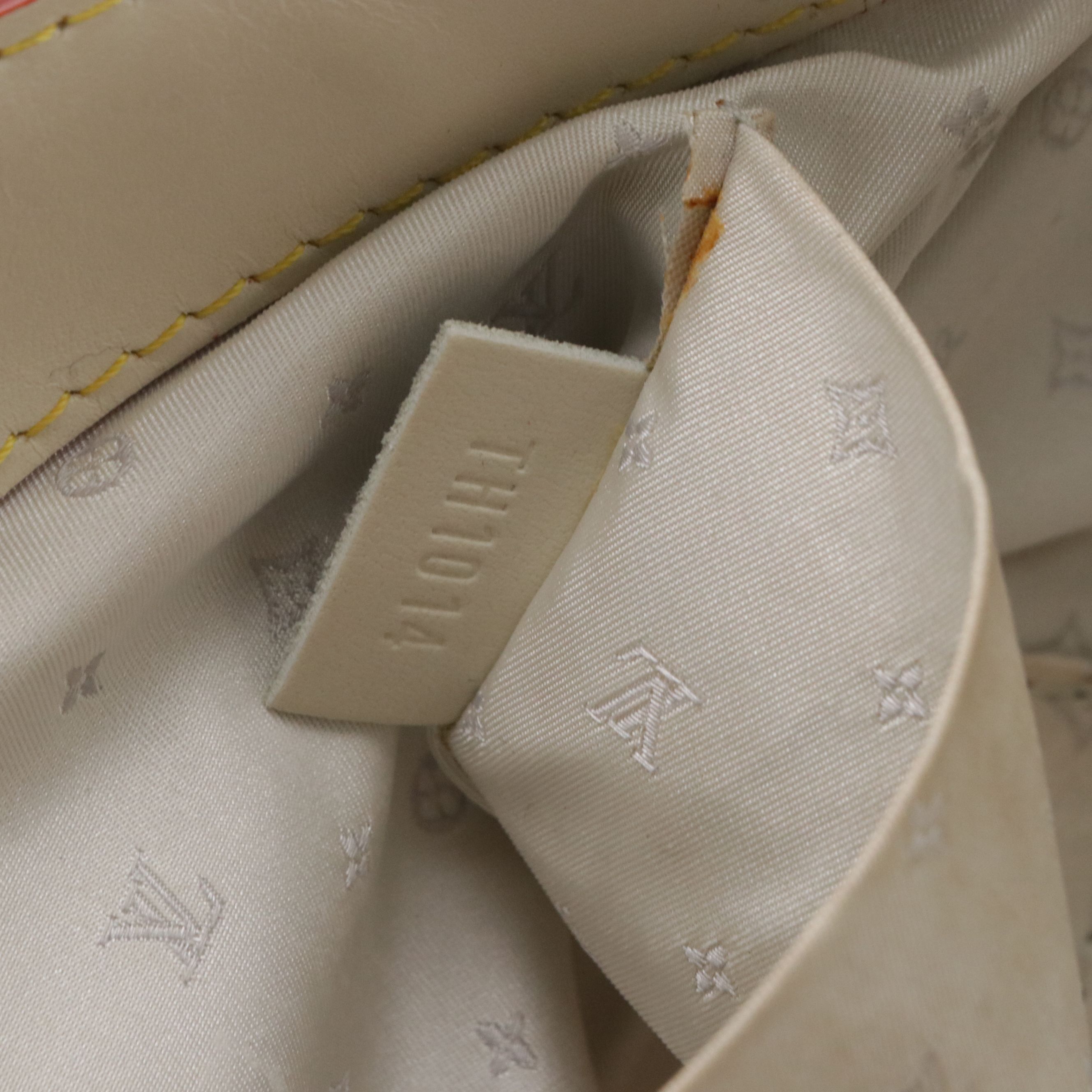 Louis Vuitton L’Impetueux Shoulder Bag in White Suhali Leather