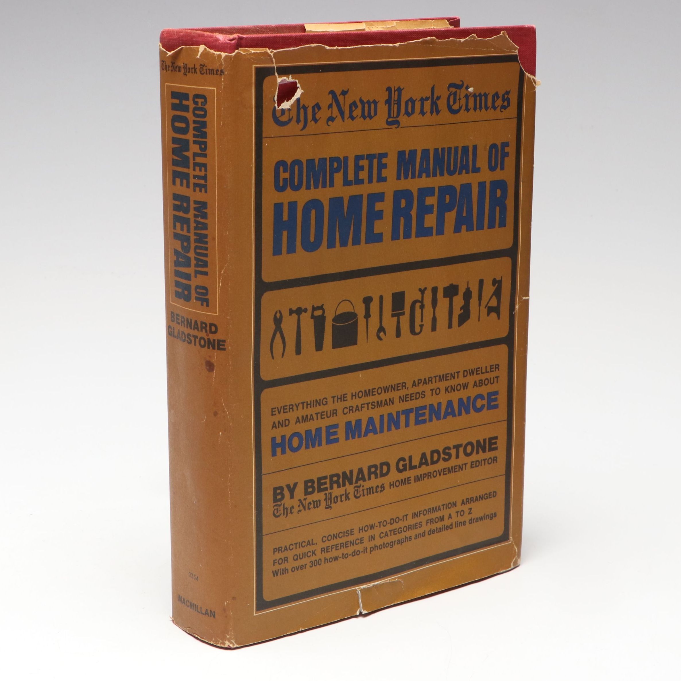 Book Club Edition "The New York Times Complete Manual of Home Repair," 1967