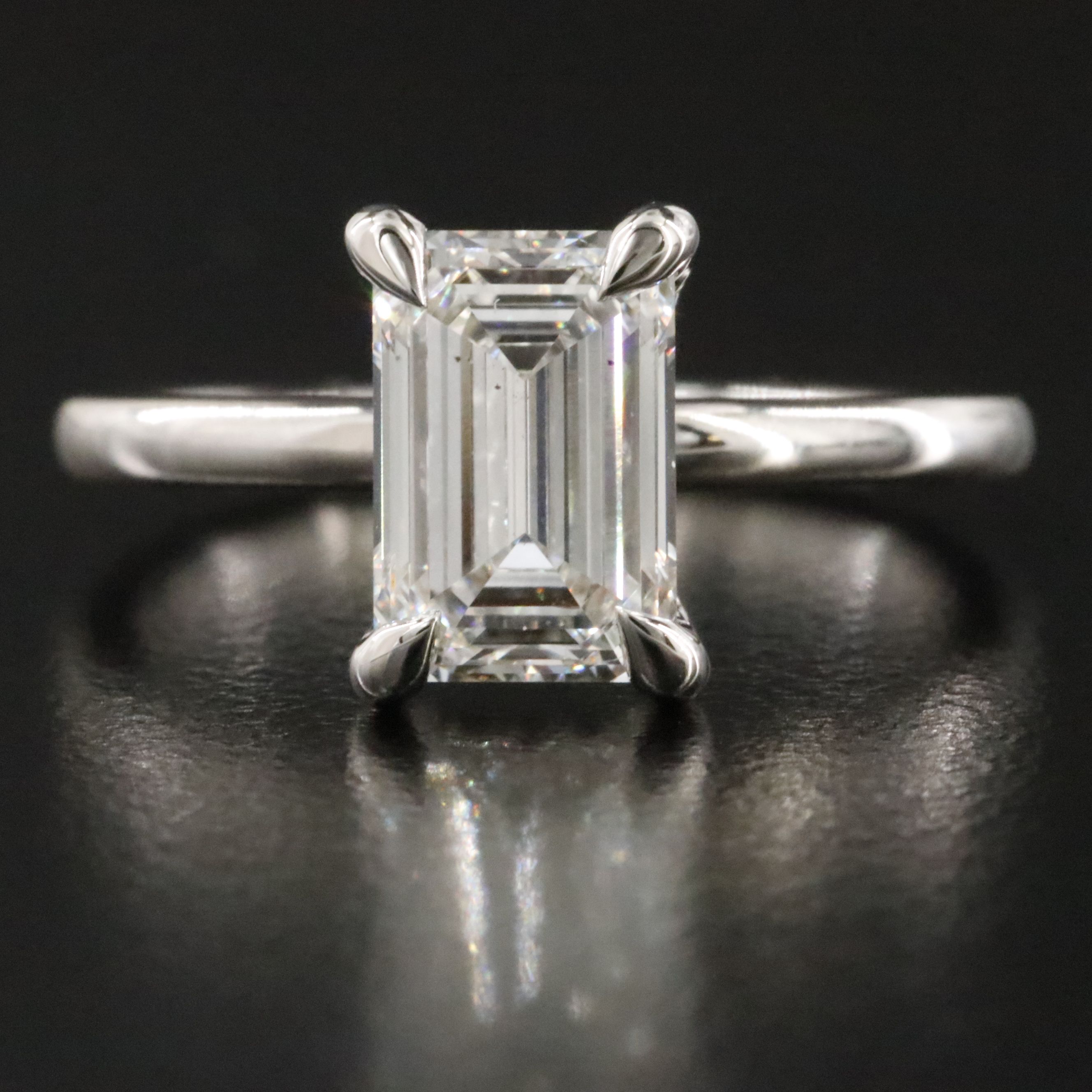 14K 2.21 CTW Lab Grown Diamond Ring with IGI Report