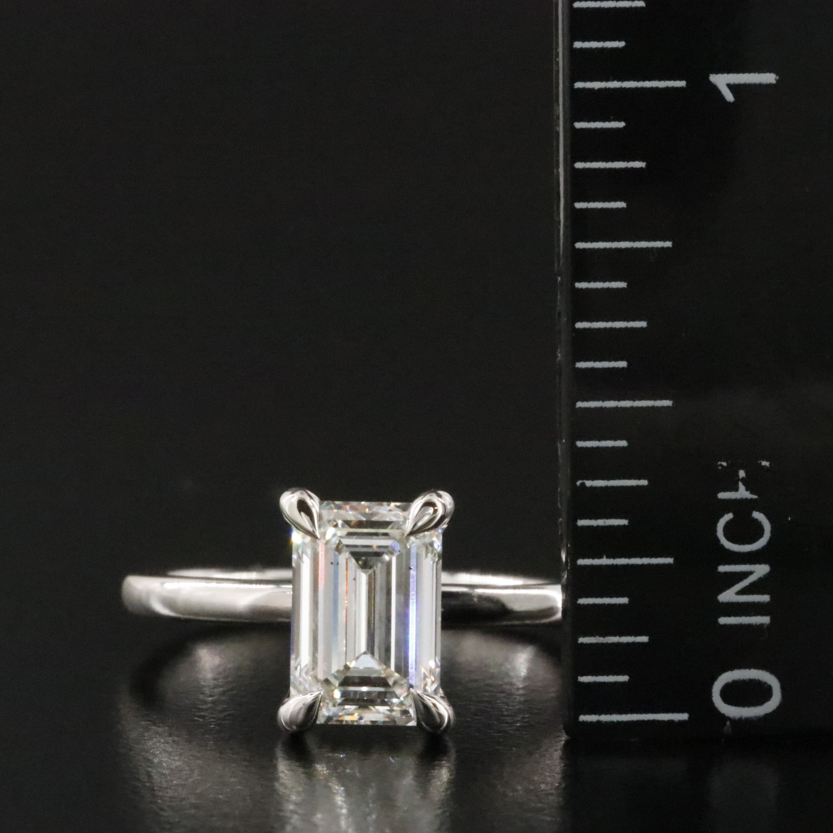 14K 2.21 CTW Lab Grown Diamond Ring with IGI Report
