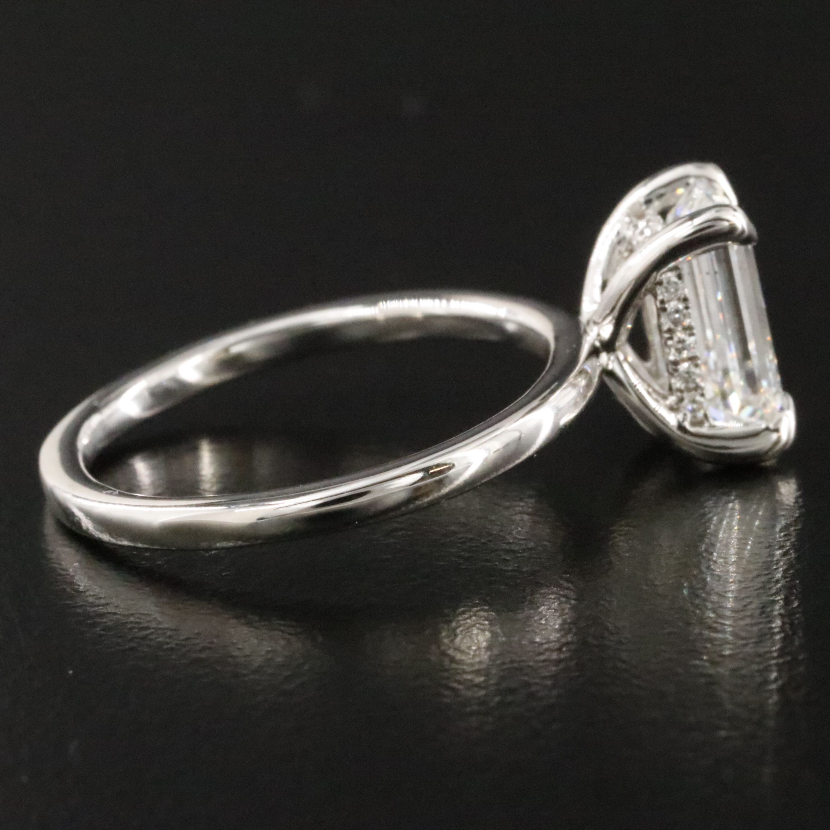 14K 2.21 CTW Lab Grown Diamond Ring with IGI Report