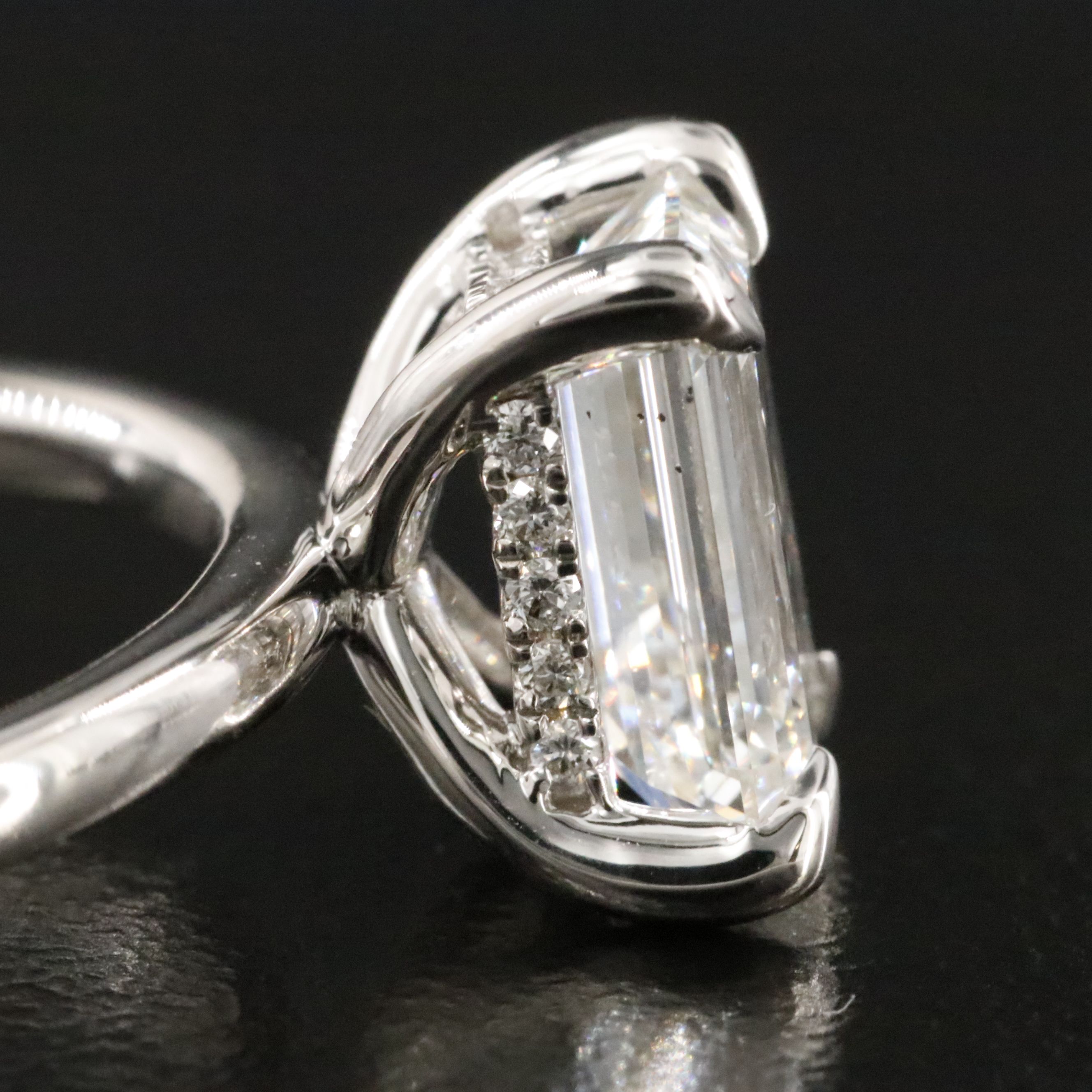 14K 2.21 CTW Lab Grown Diamond Ring with IGI Report